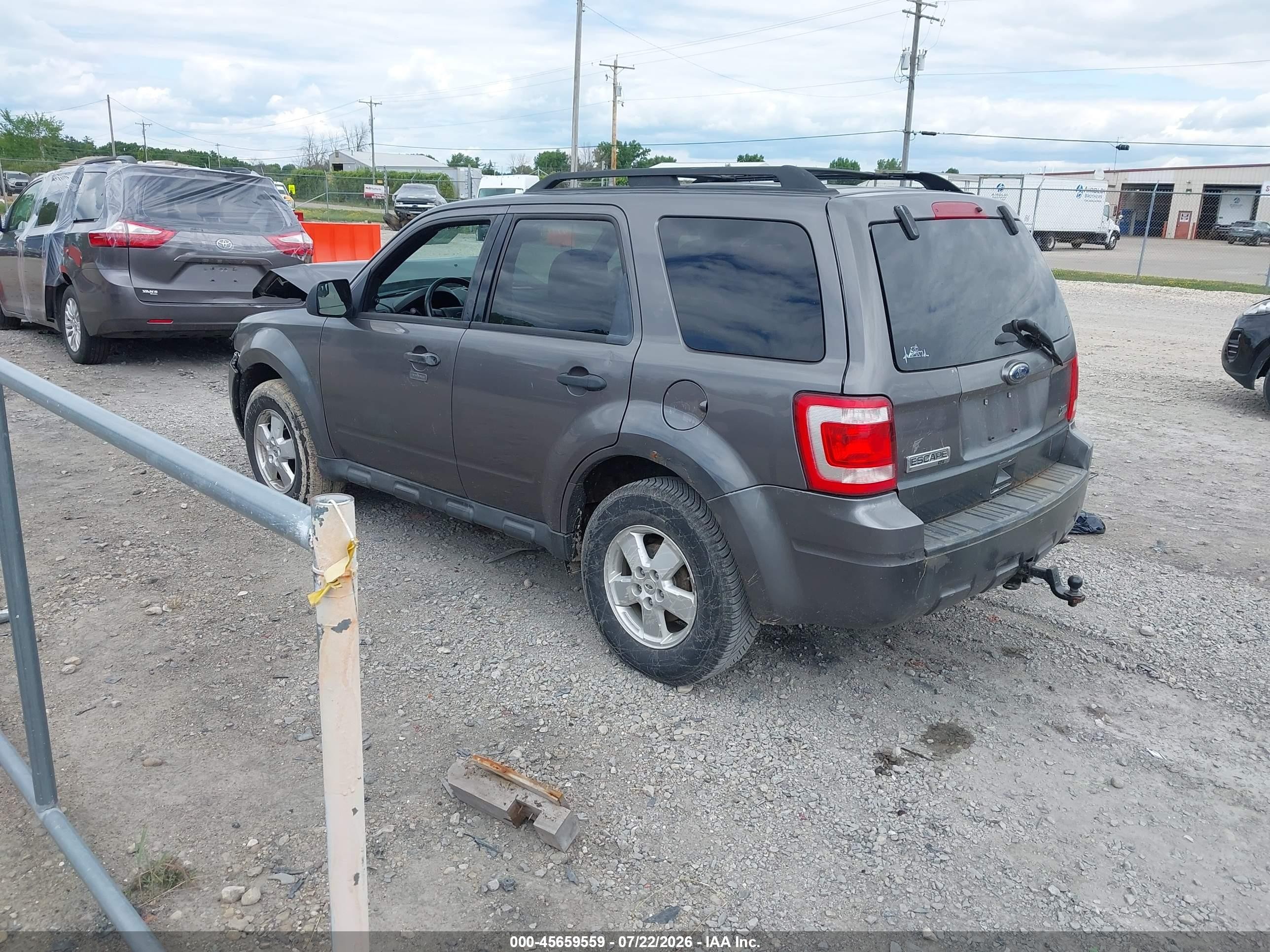 2011 Ford Escape Xlt Gray vin: 1FMCU9DG1BKC36625
