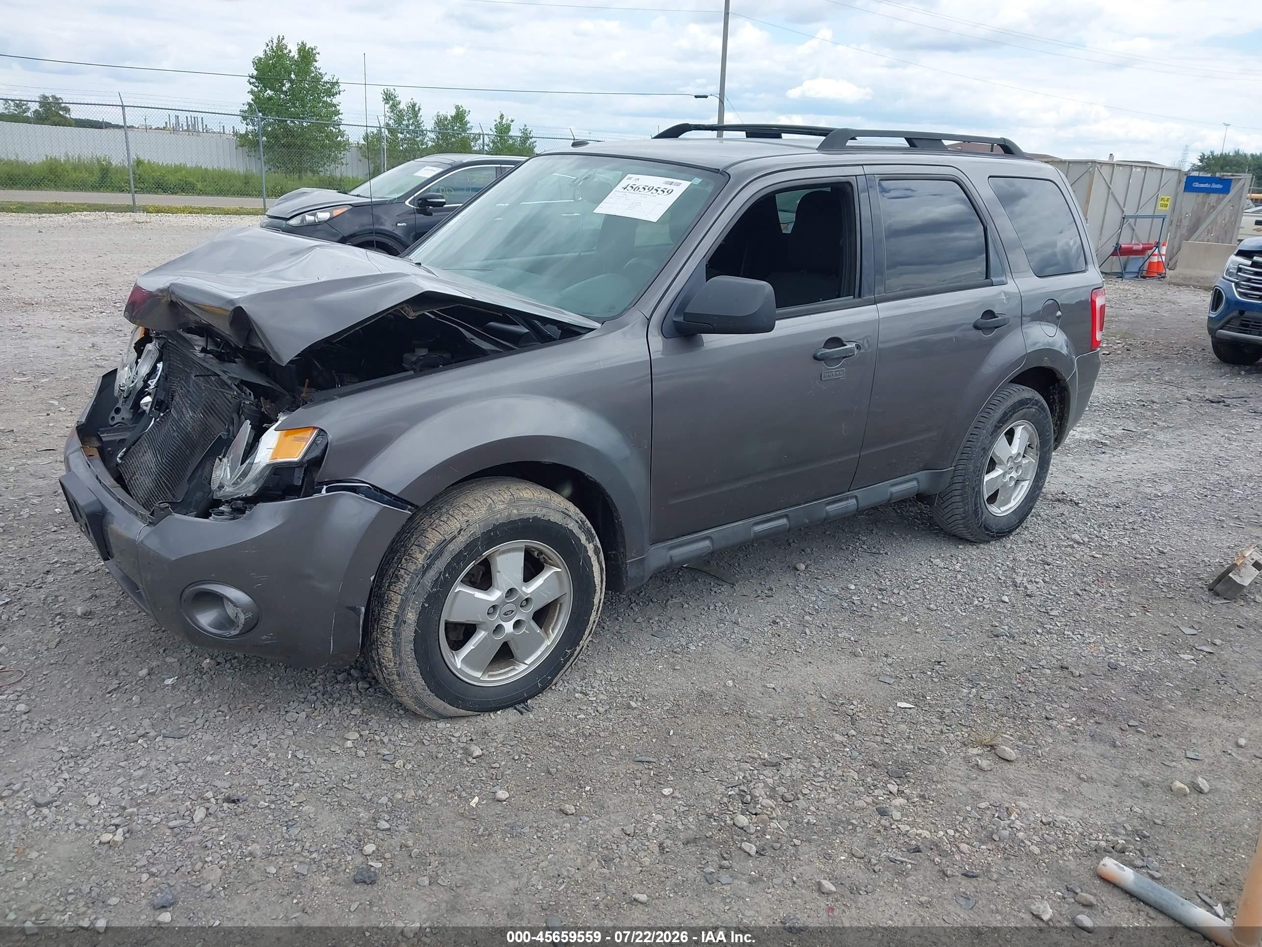 2011 Ford Escape Xlt Gray vin: 1FMCU9DG1BKC36625