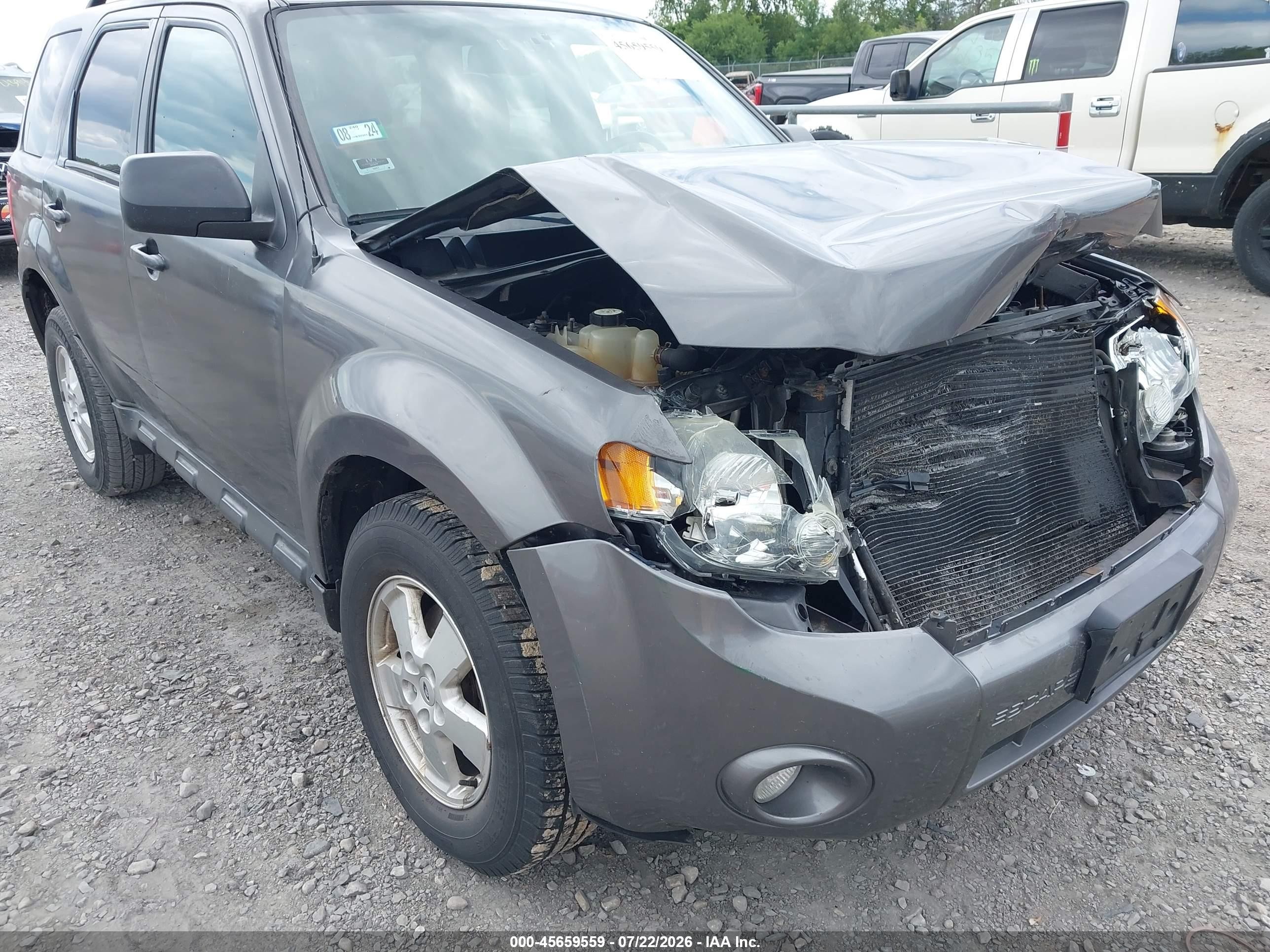 2011 Ford Escape Xlt Gray vin: 1FMCU9DG1BKC36625