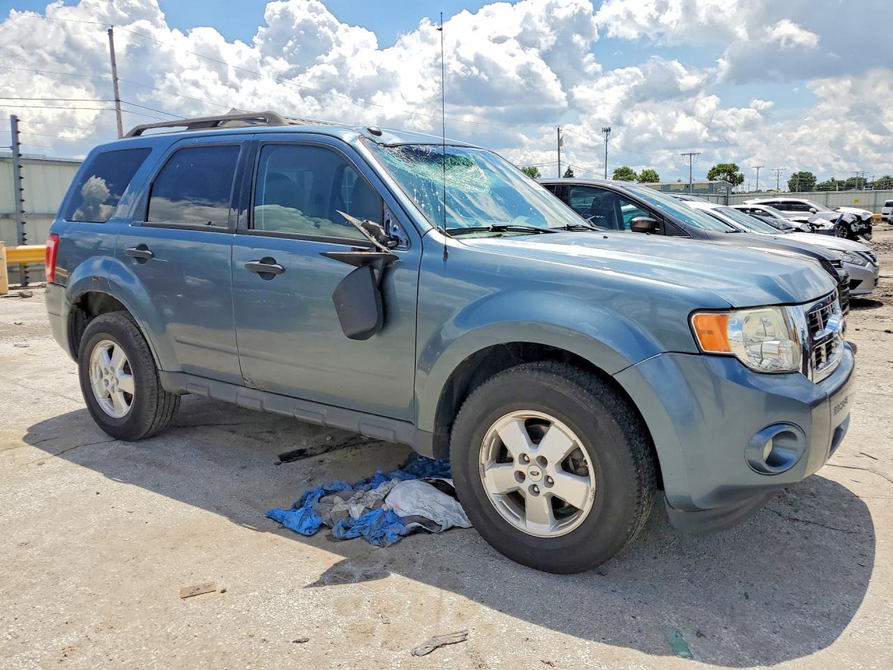 2012 Ford Escape Xlt Blue vin: 1FMCU9DG1CKA55915