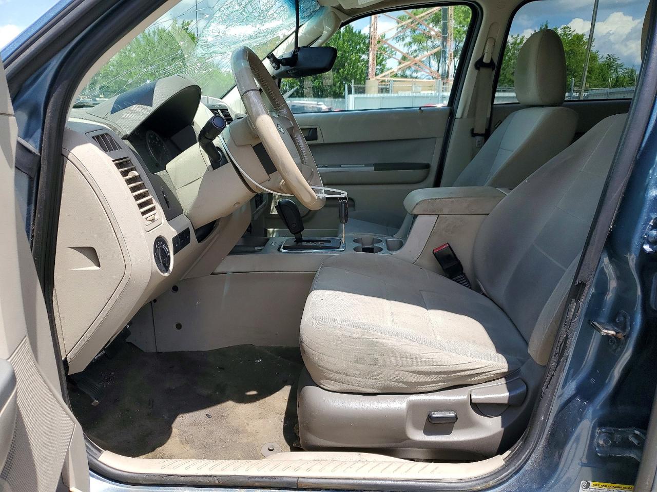 2012 Ford Escape Xlt Blue vin: 1FMCU9DG1CKA55915