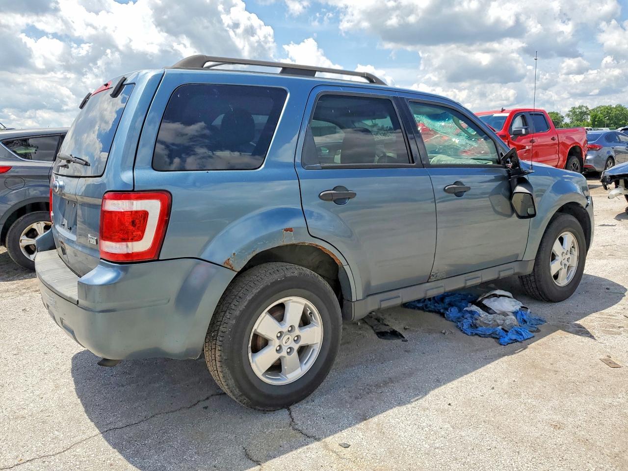 2012 Ford Escape Xlt Blue vin: 1FMCU9DG1CKA55915