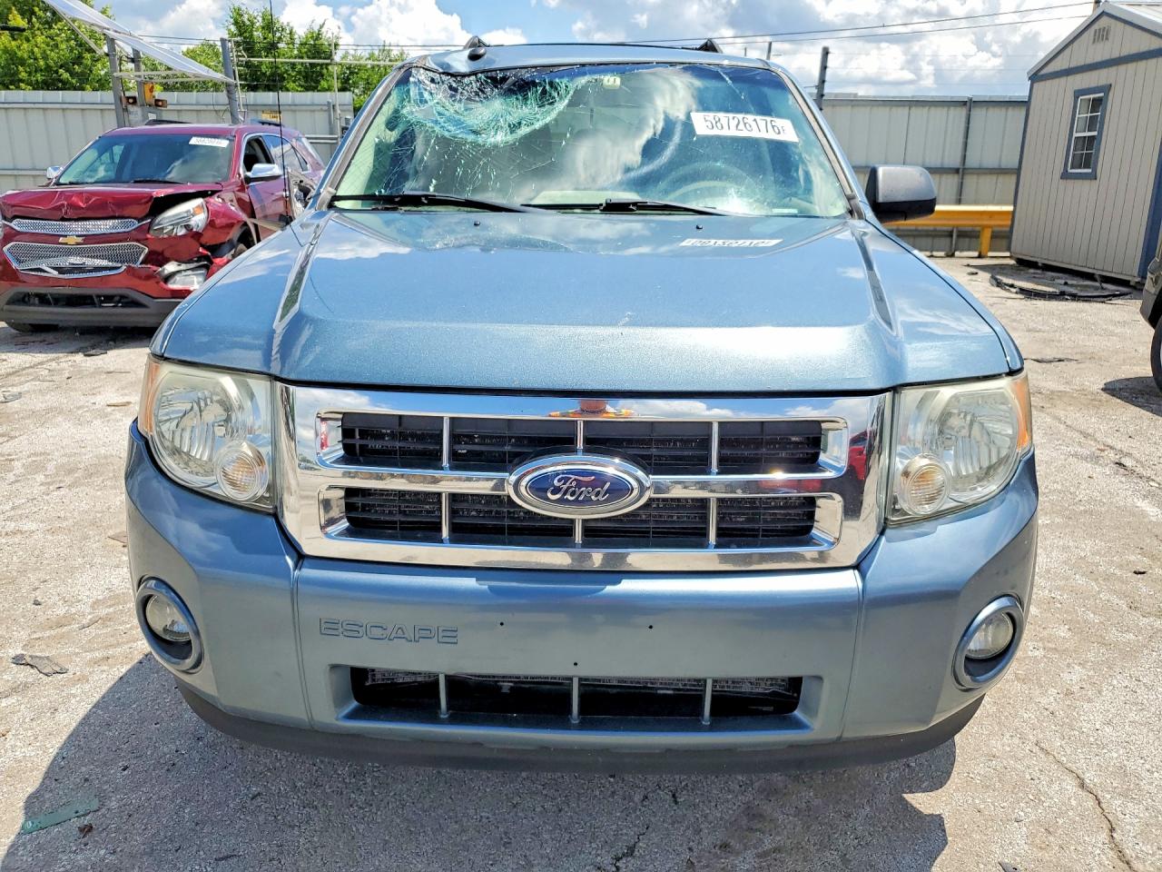 2012 Ford Escape Xlt Blue vin: 1FMCU9DG1CKA55915