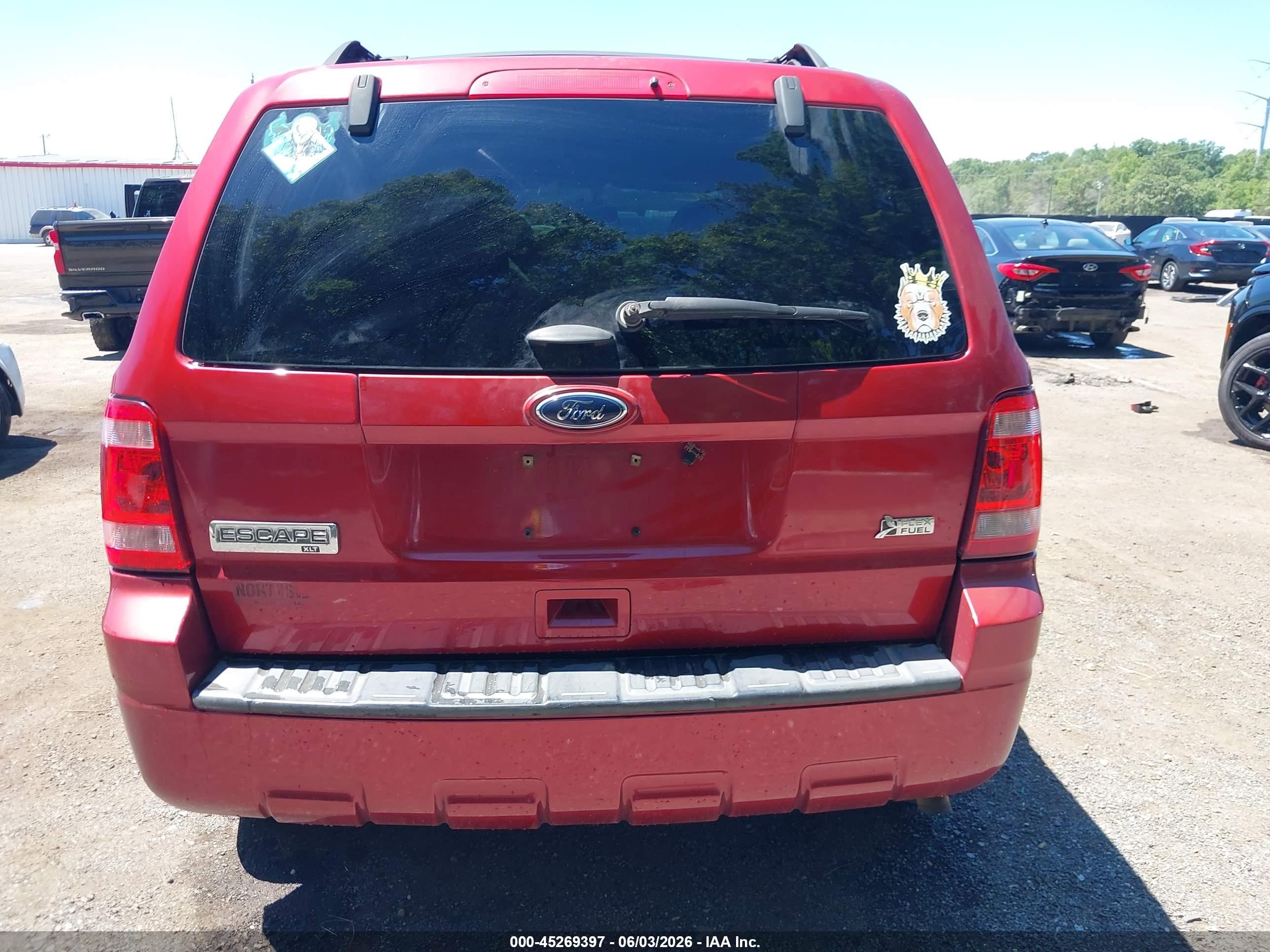 2012 Ford Escape Xlt Red vin: 1FMCU9DG1CKA72195