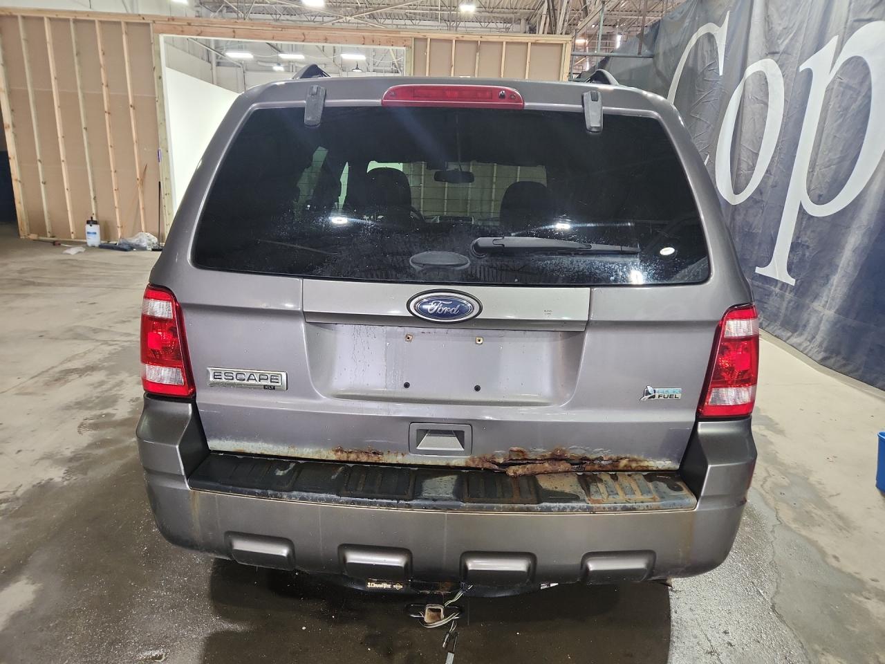 2012 Ford Escape Xlt Gray vin: 1FMCU9DG1CKB40513 Damage: Lift Gate, Rust, > 12 Inches