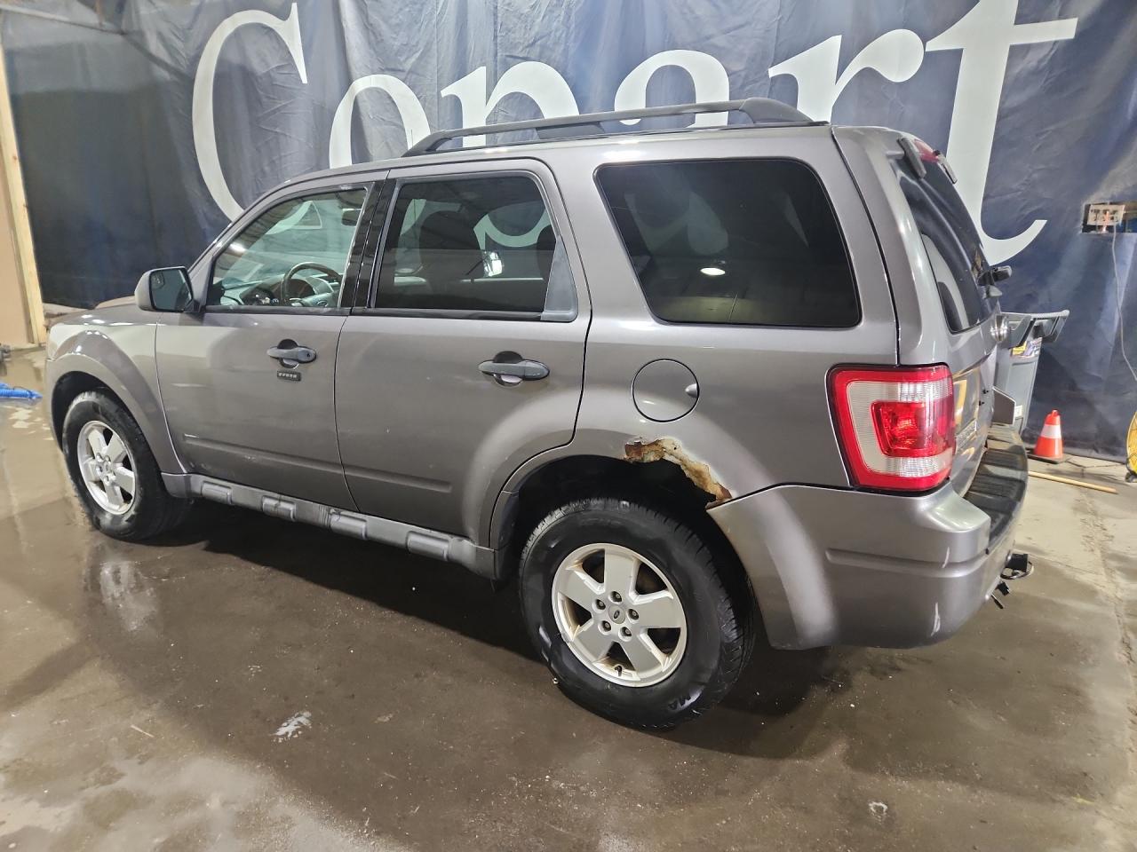 2012 Ford Escape Xlt Gray vin: 1FMCU9DG1CKB40513 Damage: Left Qtr Panel, Rust, > 12 Inches