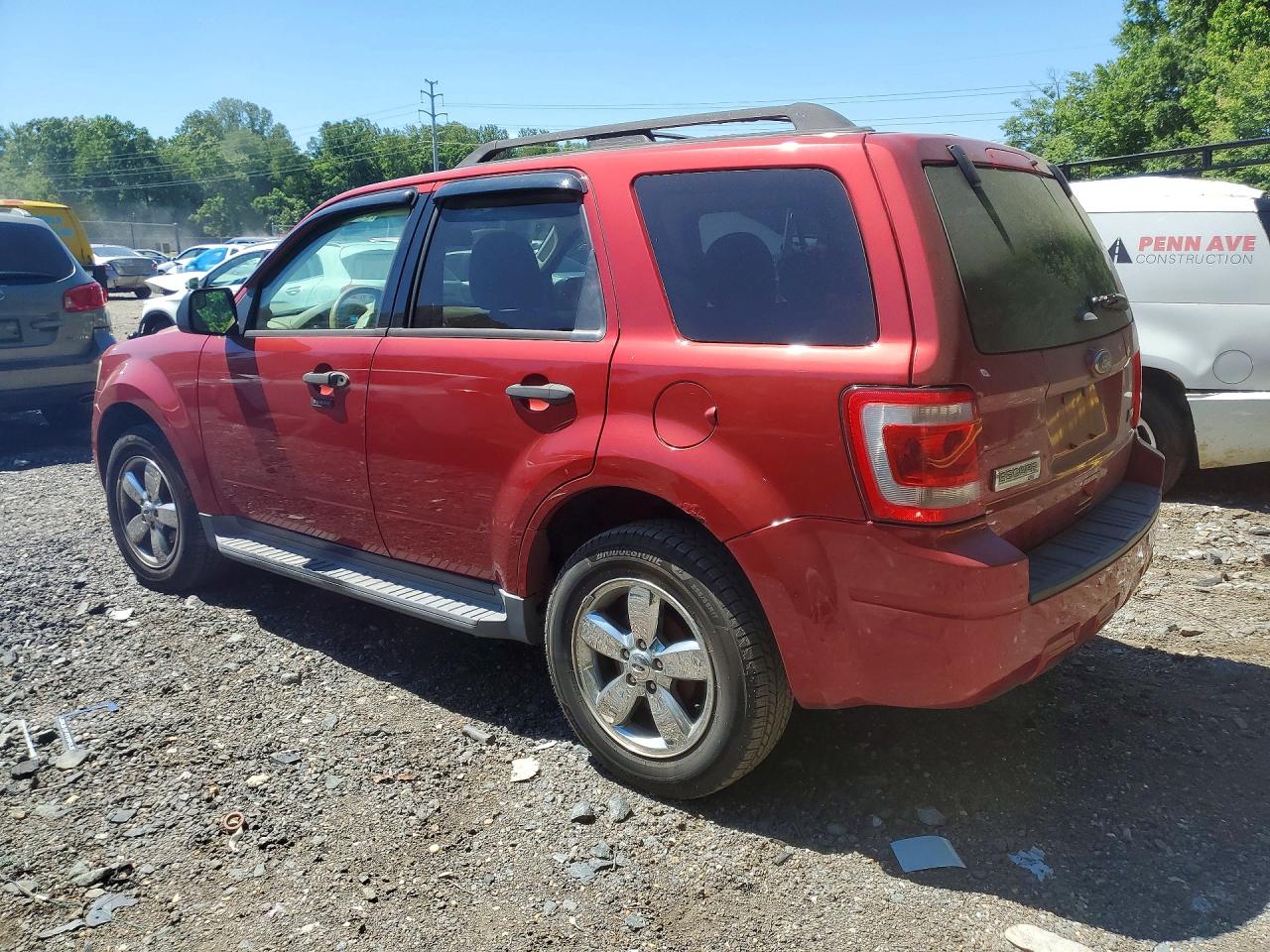 2012 Ford Escape Xlt Red vin: 1FMCU9DG1CKC34391