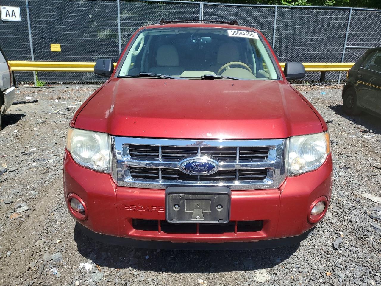 2012 Ford Escape Xlt Red vin: 1FMCU9DG1CKC34391