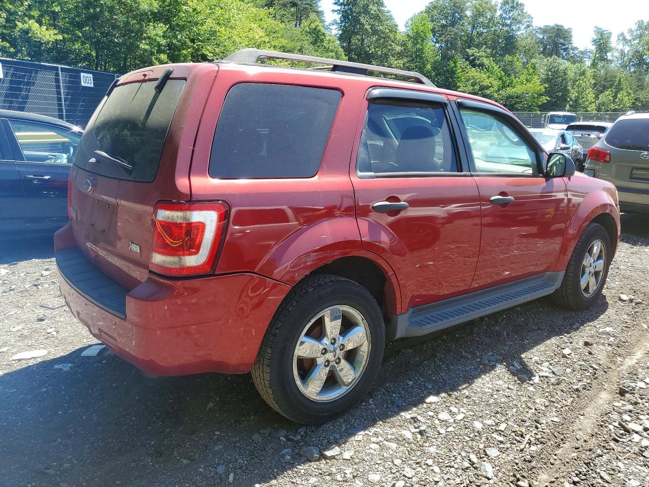2012 Ford Escape Xlt Red vin: 1FMCU9DG1CKC34391