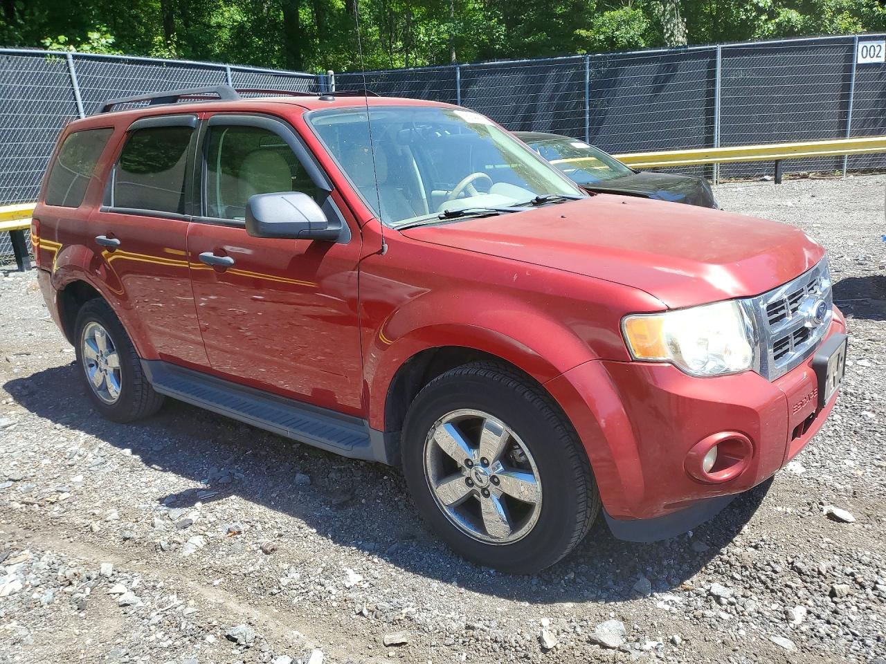 2012 Ford Escape Xlt Red vin: 1FMCU9DG1CKC34391