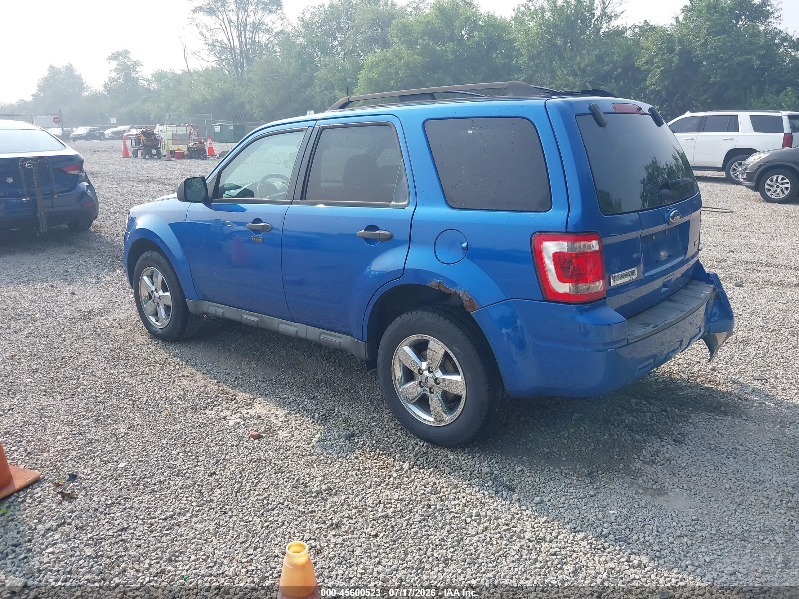 2012 Ford Escape Xlt Blue vin: 1FMCU9DG1CKC52549