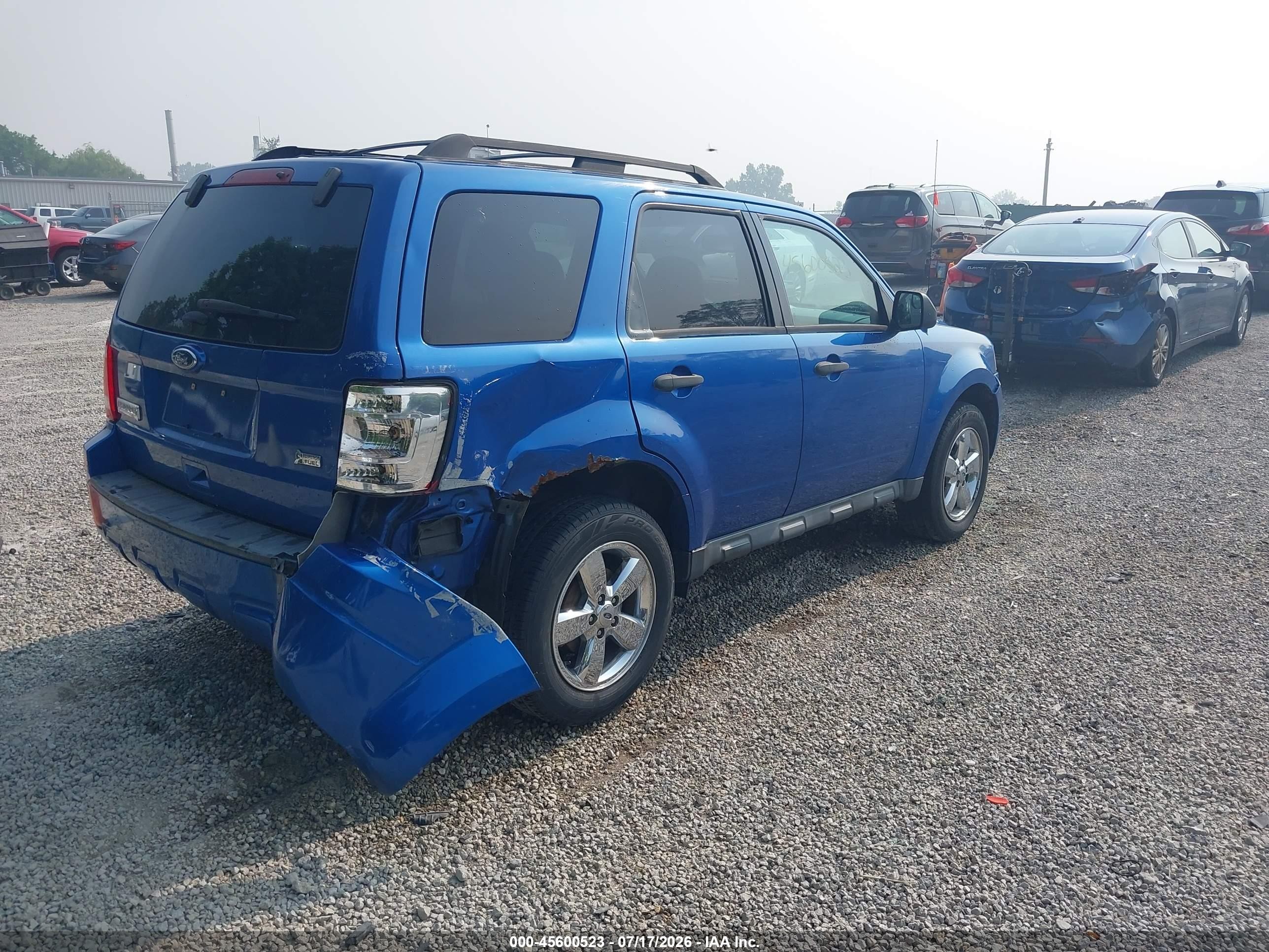 2012 Ford Escape Xlt Blue vin: 1FMCU9DG1CKC52549