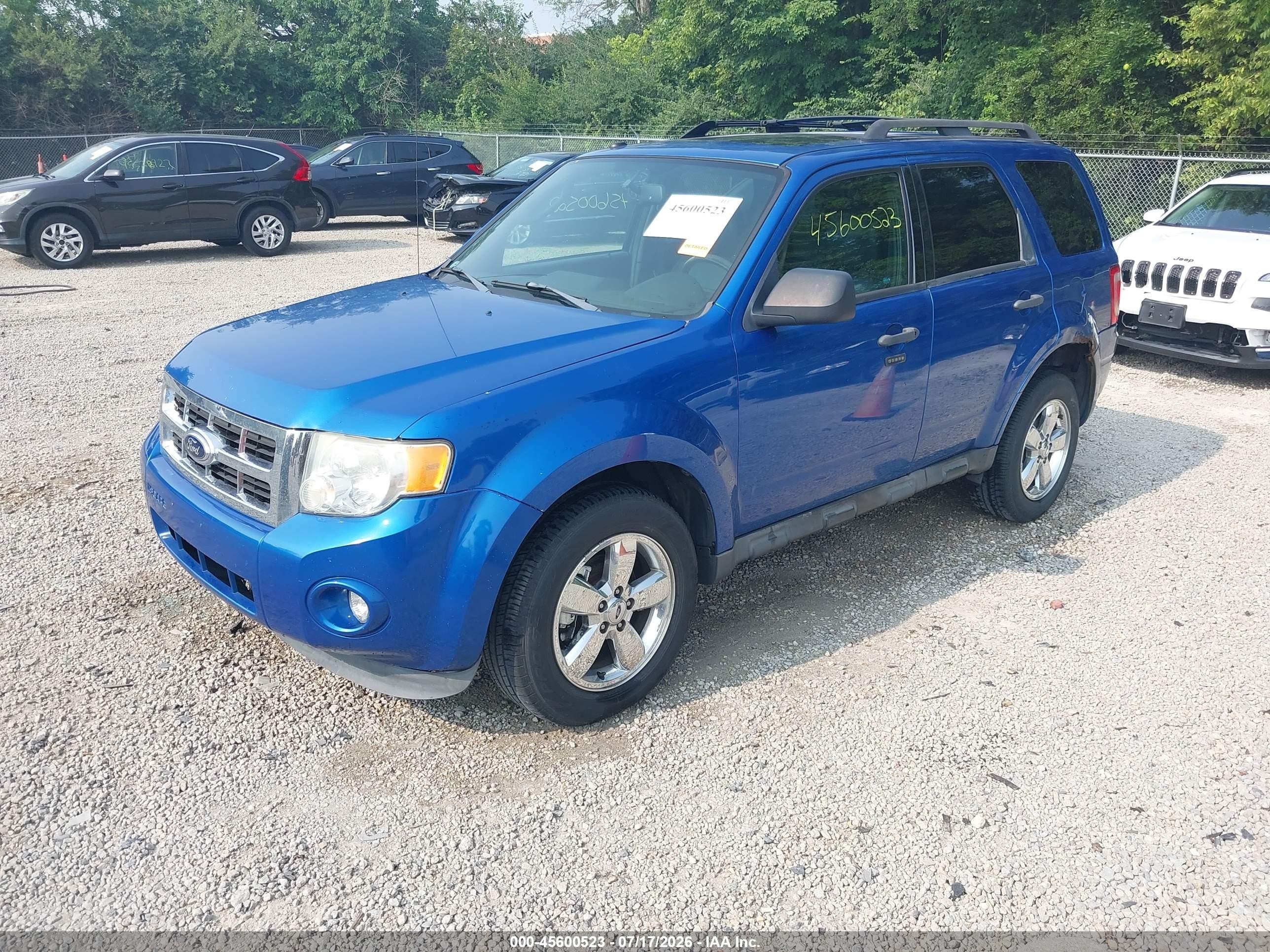 2012 Ford Escape Xlt Blue vin: 1FMCU9DG1CKC52549