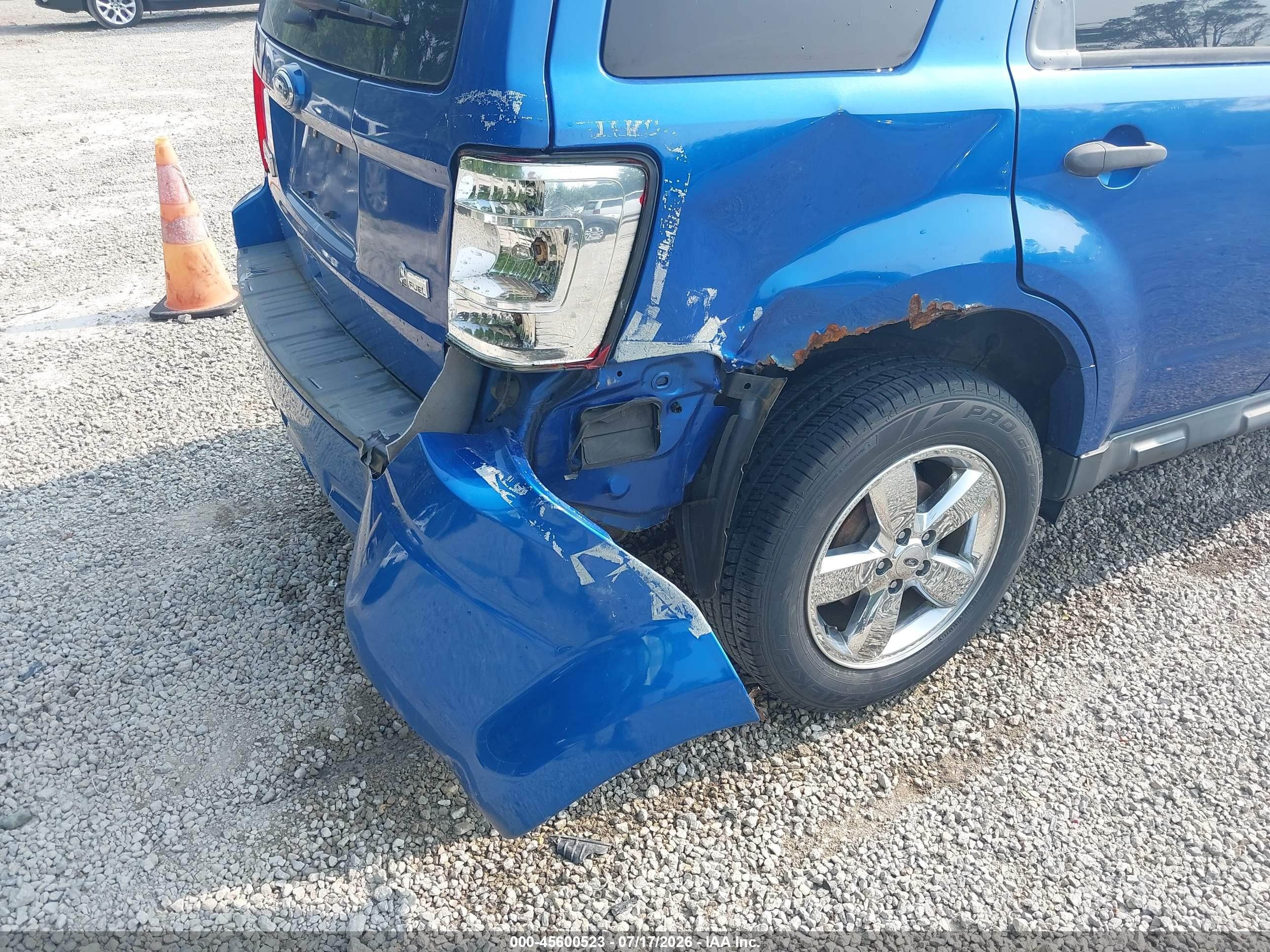 2012 Ford Escape Xlt Blue vin: 1FMCU9DG1CKC52549