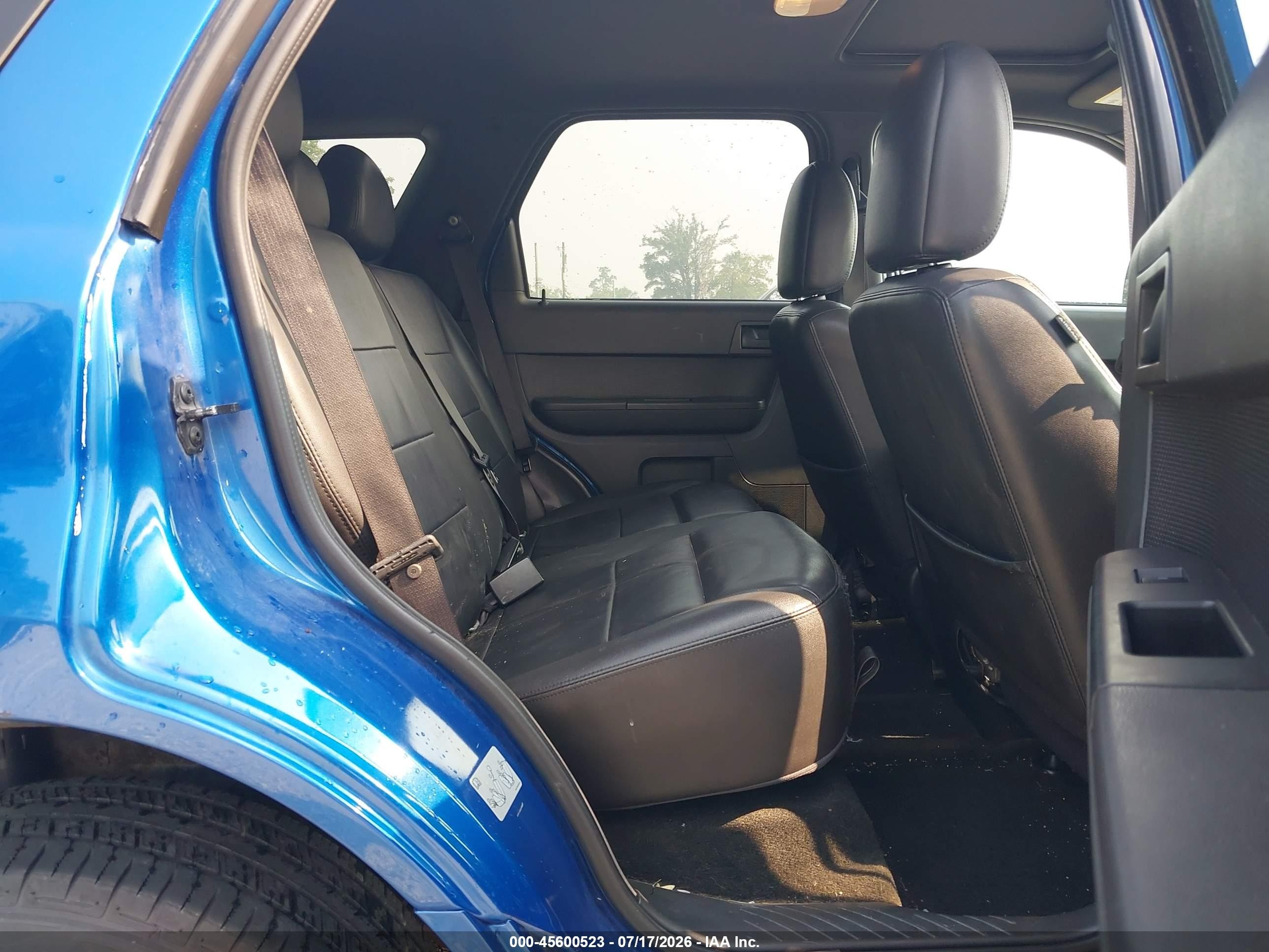 2012 Ford Escape Xlt Blue vin: 1FMCU9DG1CKC52549