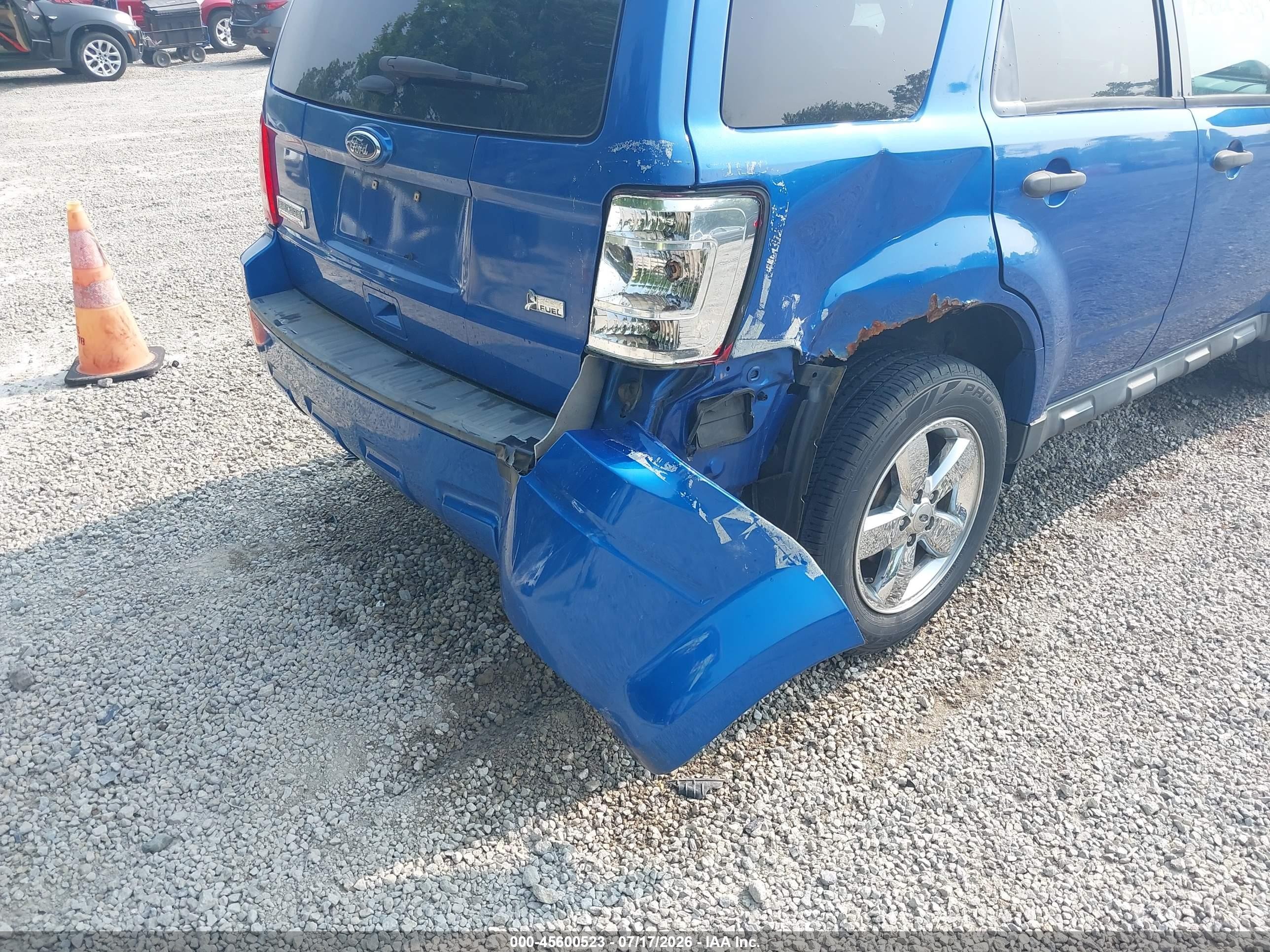 2012 Ford Escape Xlt Blue vin: 1FMCU9DG1CKC52549