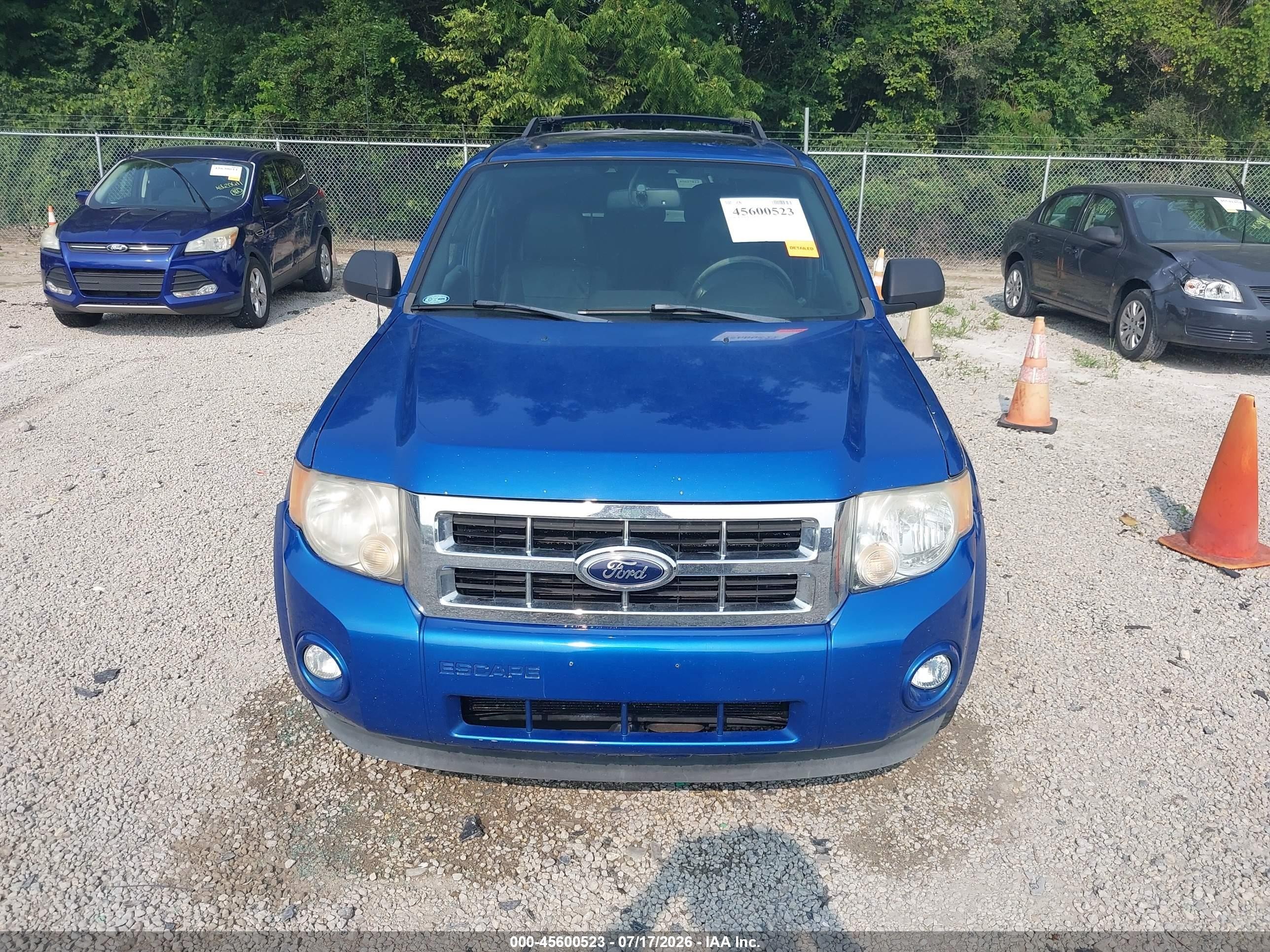 2012 Ford Escape Xlt Blue vin: 1FMCU9DG1CKC52549