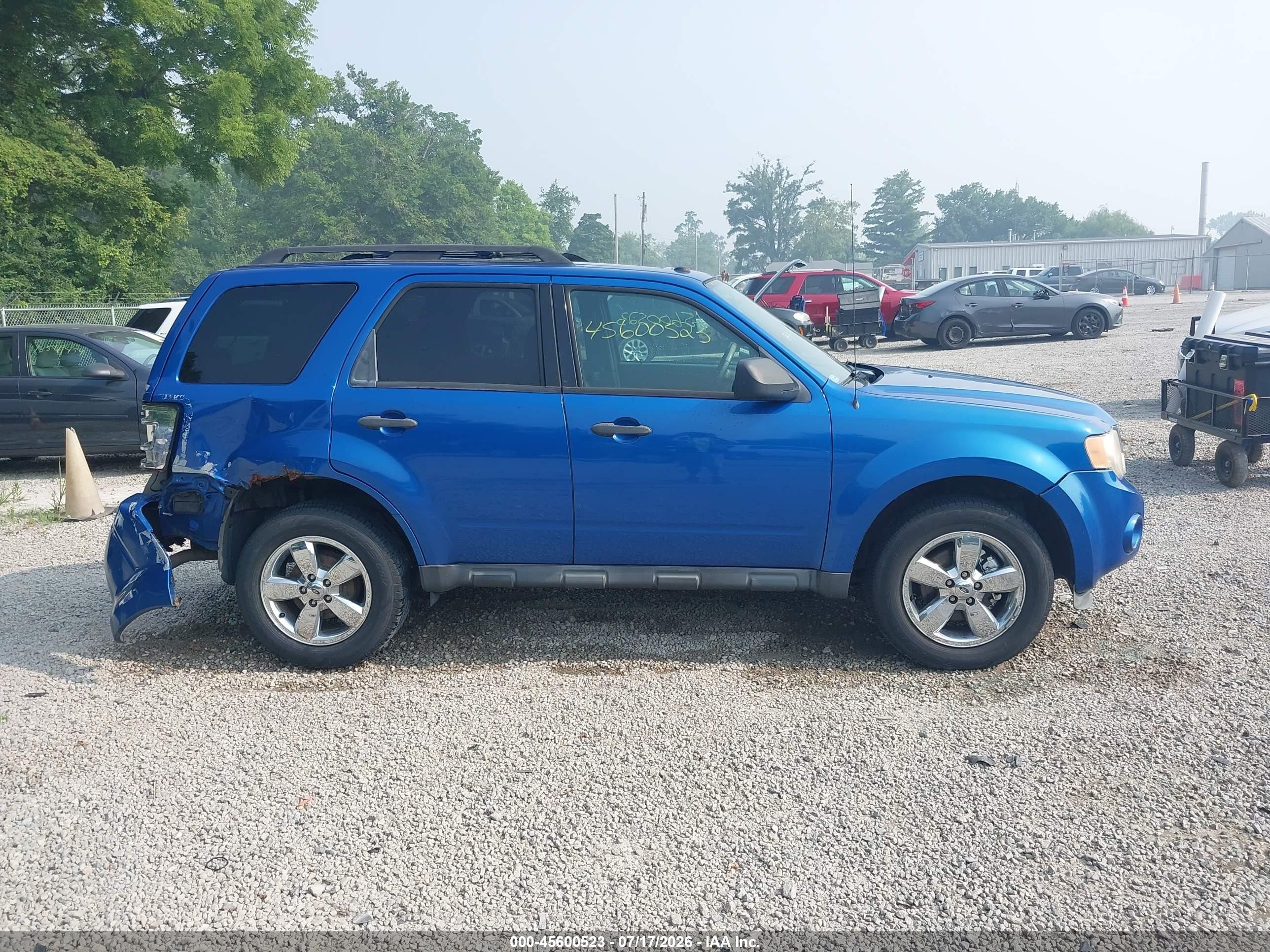 2012 Ford Escape Xlt Blue vin: 1FMCU9DG1CKC52549