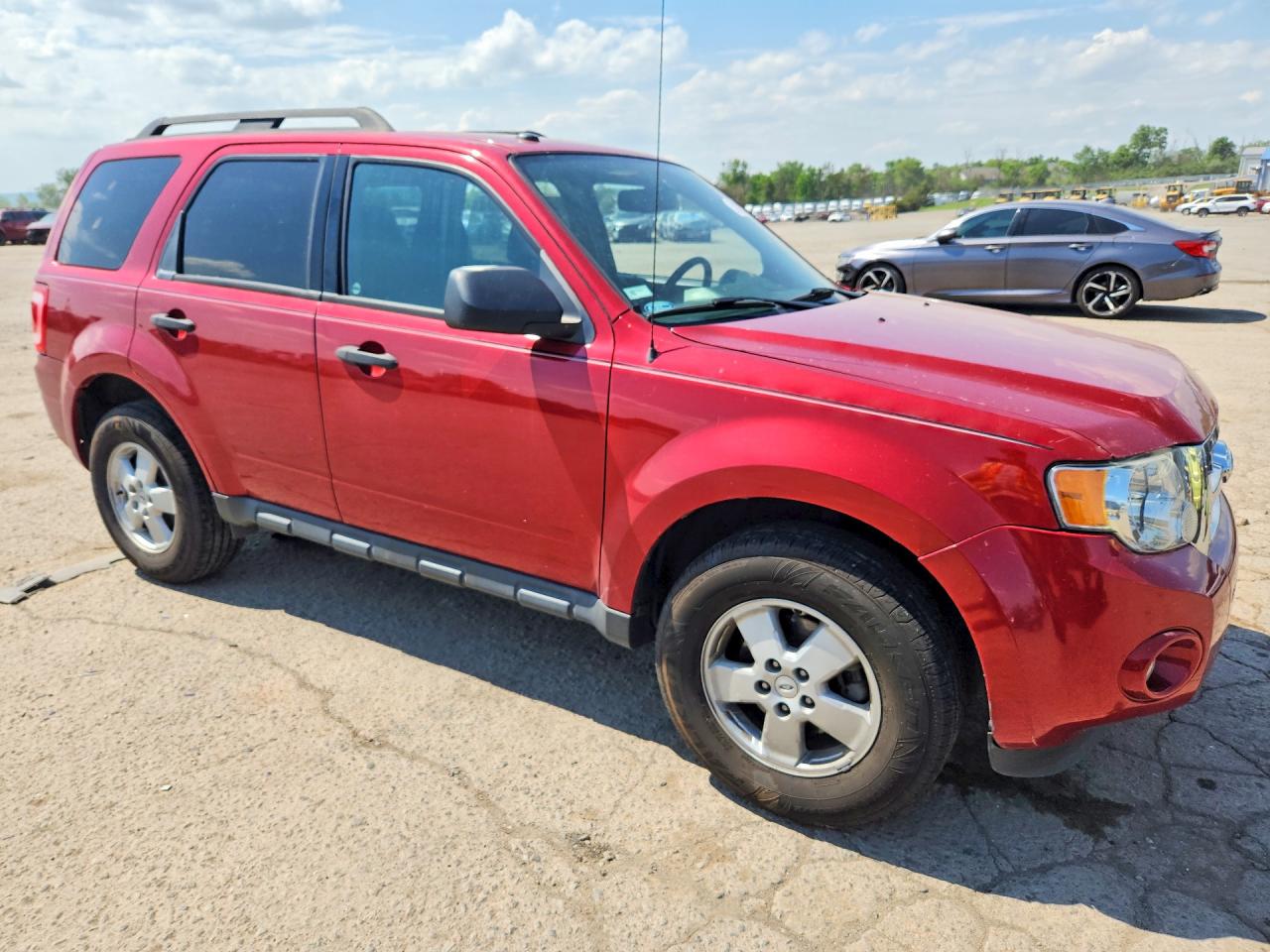 2012 Ford Escape Xlt Red vin: 1FMCU9DG1CKC59257