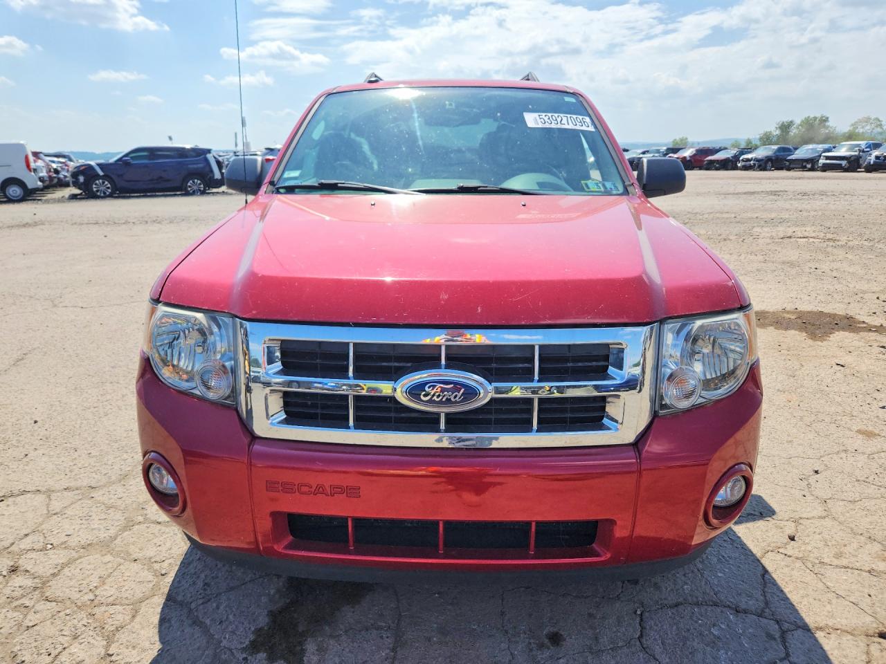 2012 Ford Escape Xlt Red vin: 1FMCU9DG1CKC59257