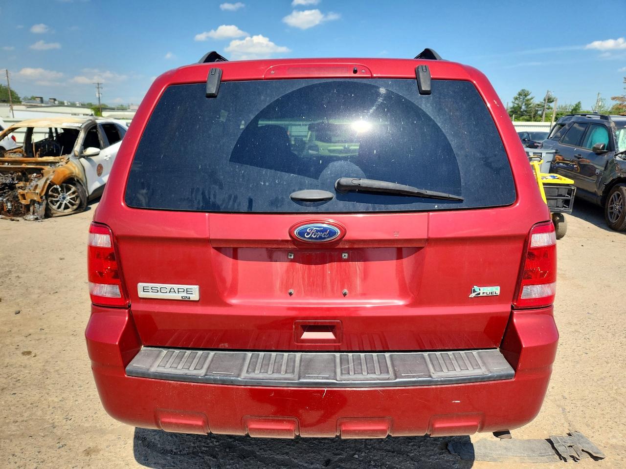 2012 Ford Escape Xlt Red vin: 1FMCU9DG1CKC59257