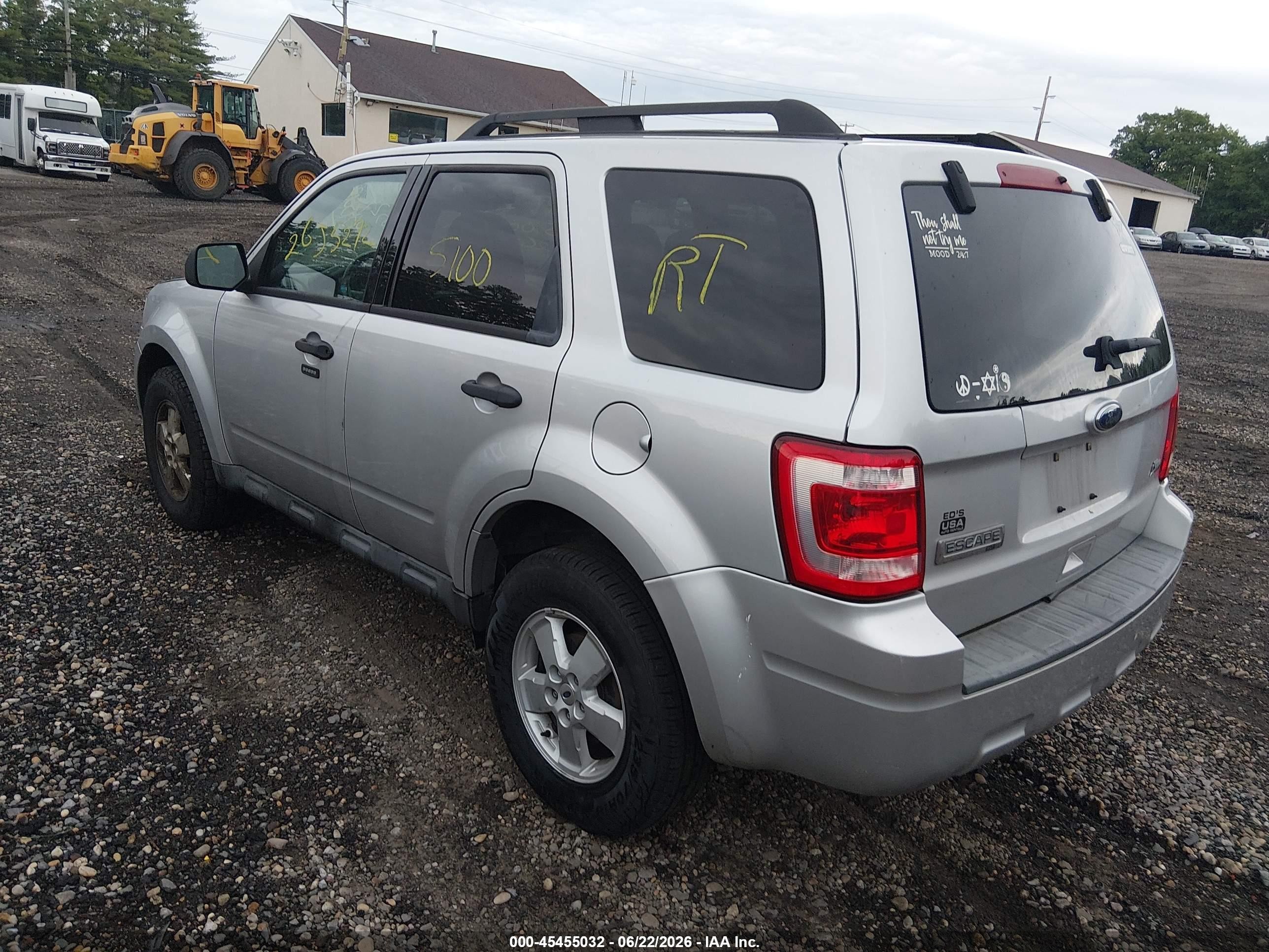 2010 Ford Escape Xlt Gray vin: 1FMCU9DG2AKB76319