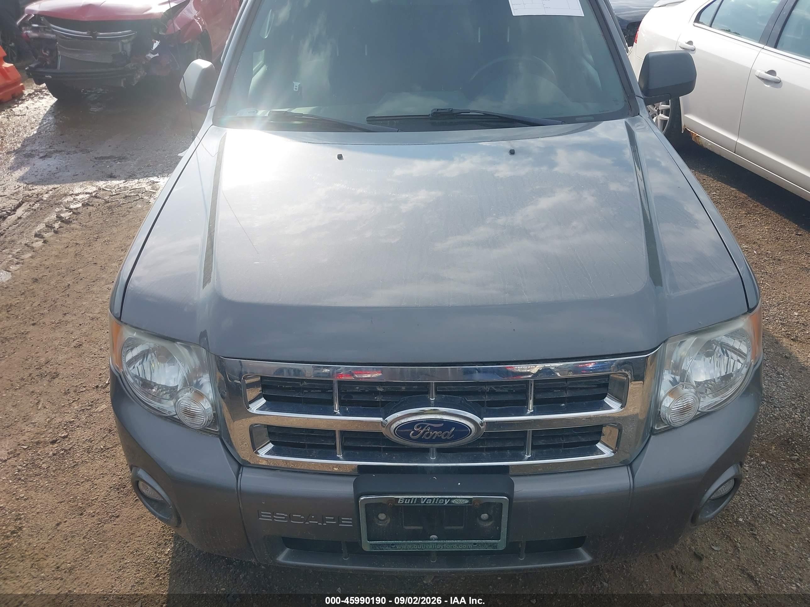 2010 Ford Escape Xlt Gray vin: 1FMCU9DG2AKD43276