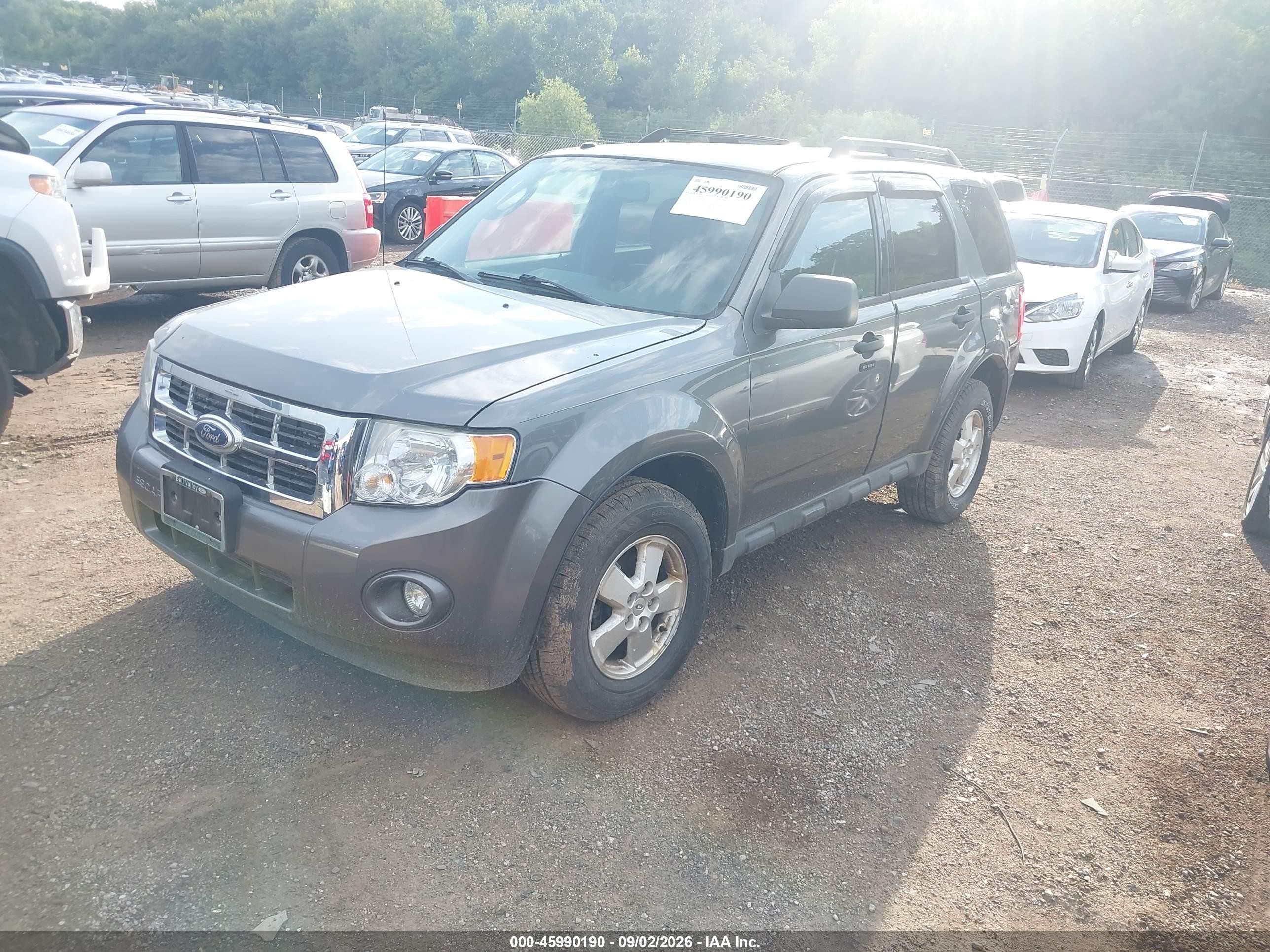 2010 Ford Escape Xlt Gray vin: 1FMCU9DG2AKD43276