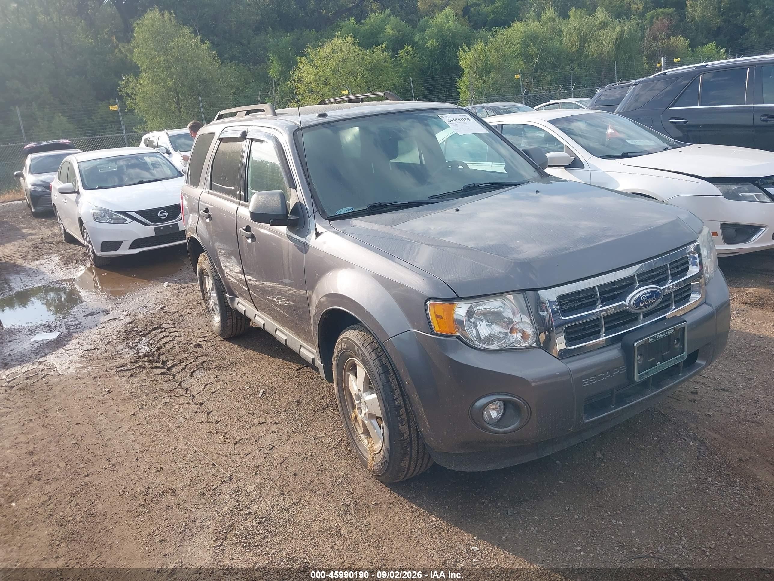 2010 Ford Escape Xlt Gray vin: 1FMCU9DG2AKD43276