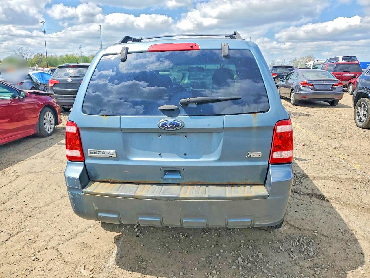 2011 Ford Escape Xlt Blue vin: 1FMCU9DG2BKB23296