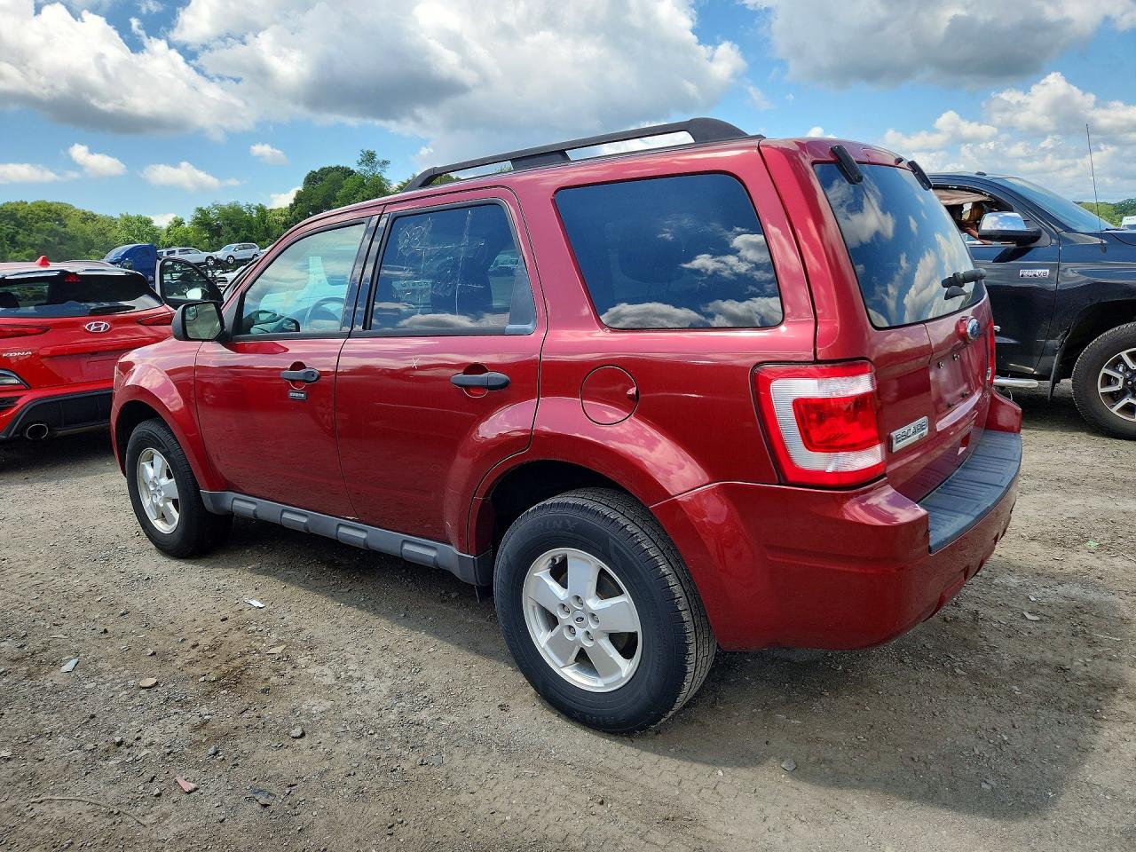 2012 Ford Escape Xlt Red vin: 1FMCU9DG2CKA69807