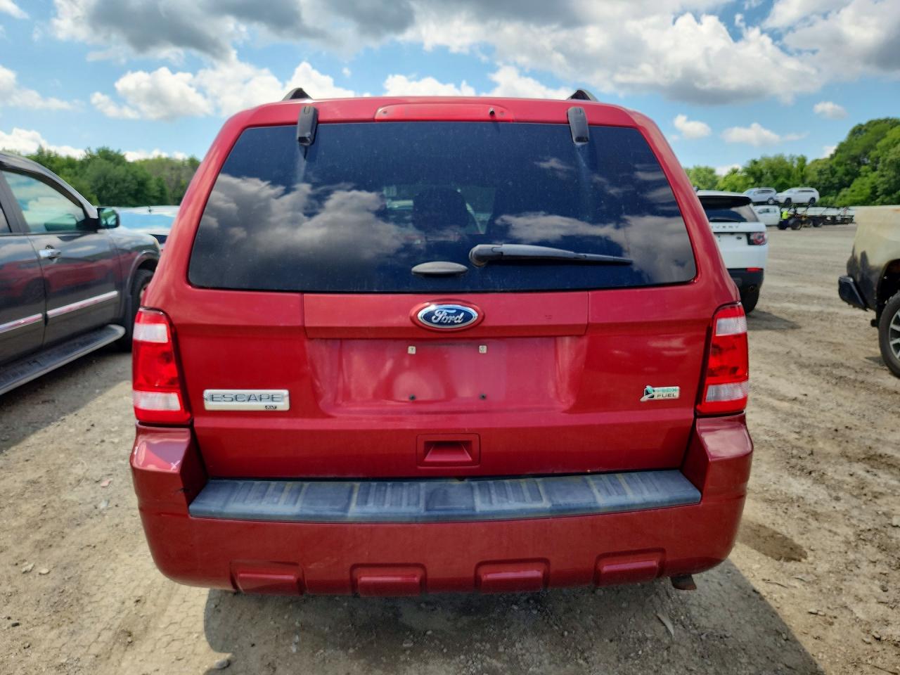 2012 Ford Escape Xlt Red vin: 1FMCU9DG2CKA69807