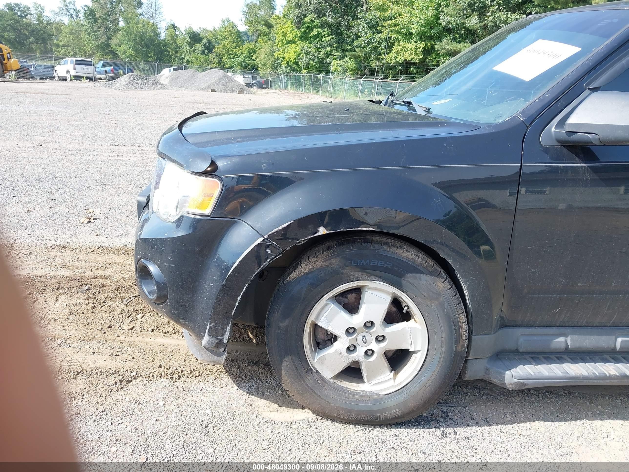 2012 Ford Escape Xlt Black vin: 1FMCU9DG2CKB10579