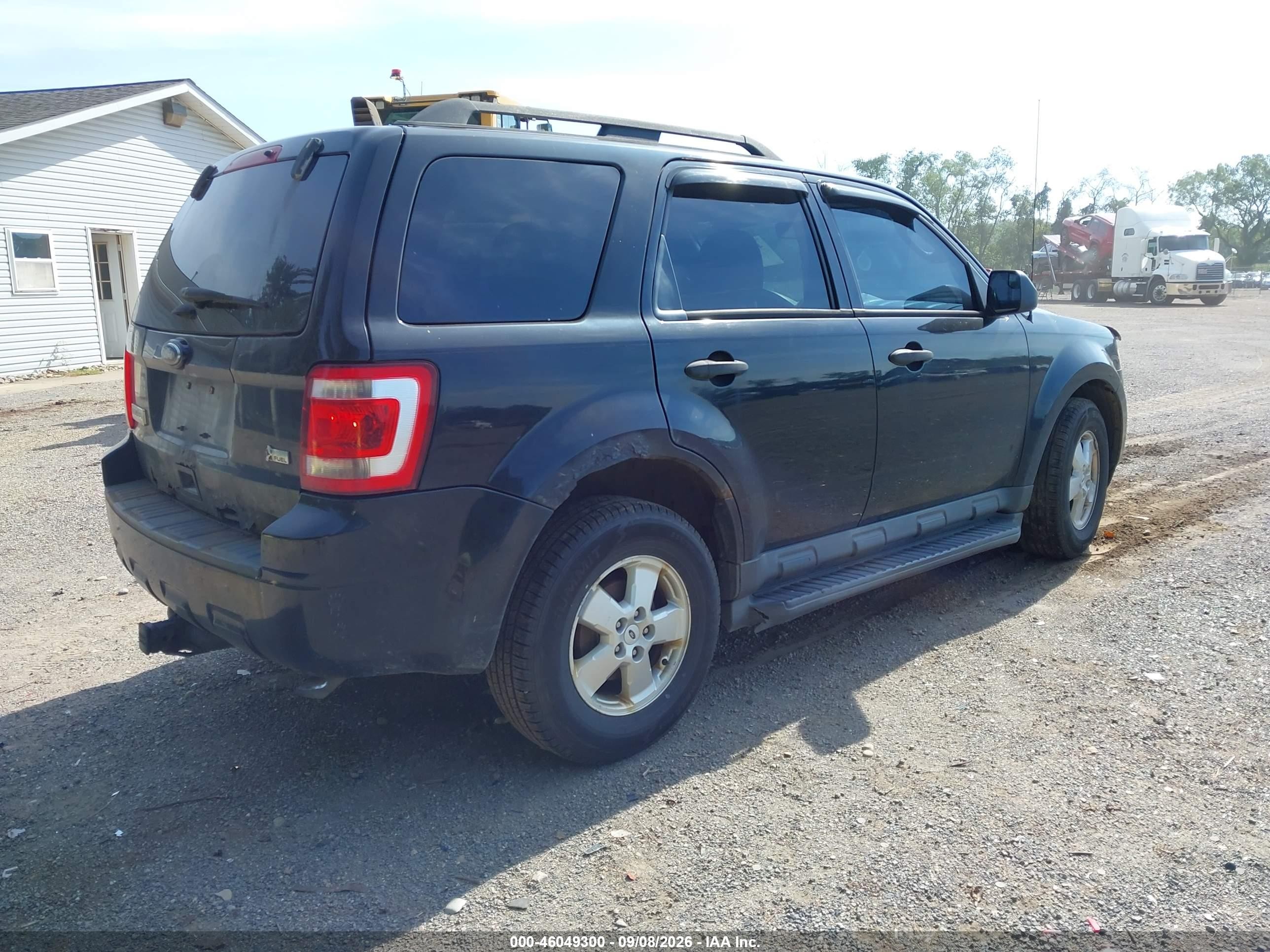 2012 Ford Escape Xlt Black vin: 1FMCU9DG2CKB10579