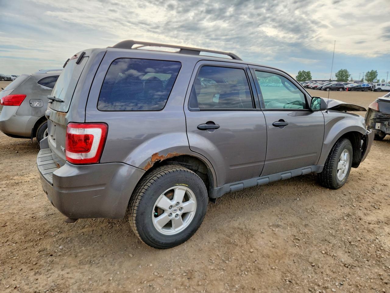 2012 Ford Escape Xlt Gray vin: 1FMCU9DG2CKB59555