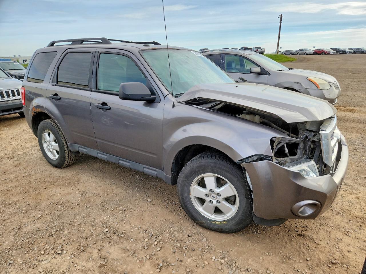 2012 Ford Escape Xlt Gray vin: 1FMCU9DG2CKB59555