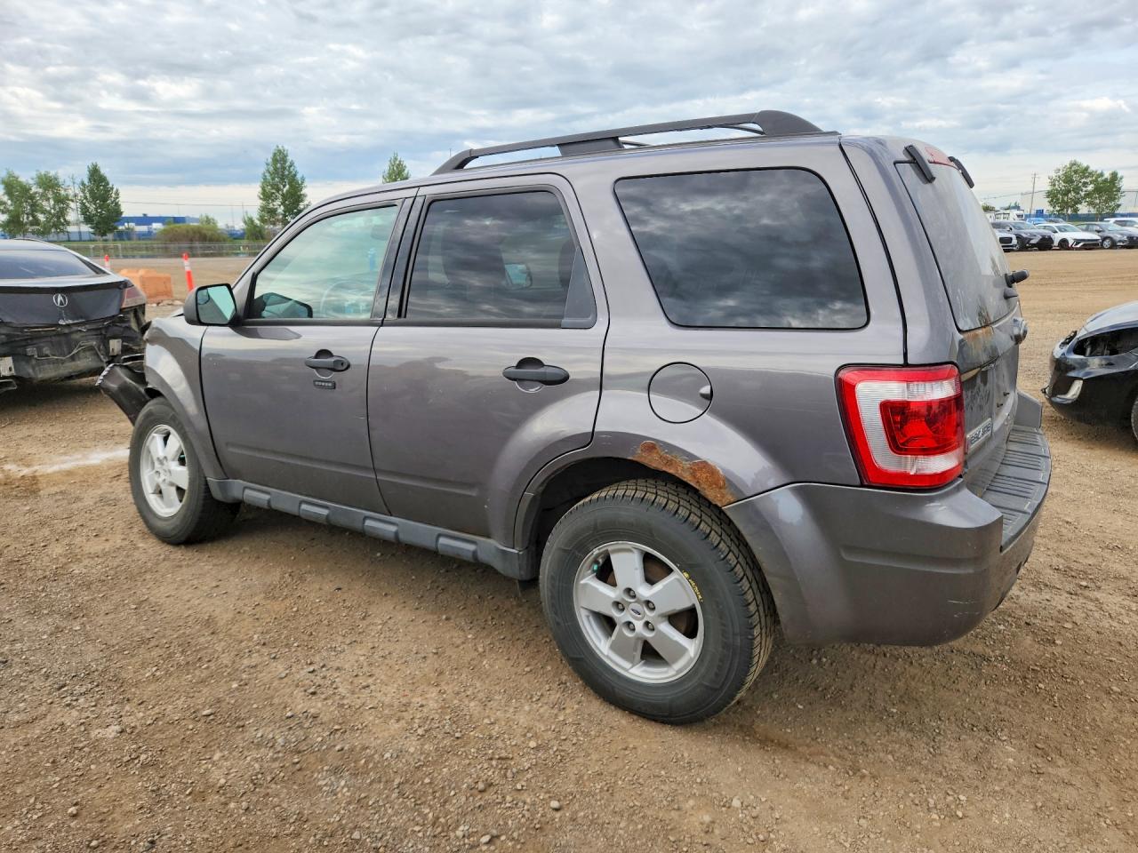 2012 Ford Escape Xlt Gray vin: 1FMCU9DG2CKB59555
