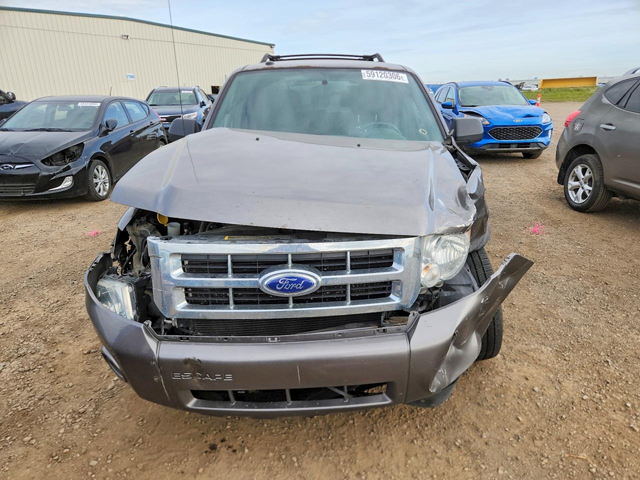 2012 Ford Escape Xlt Gray vin: 1FMCU9DG2CKB59555