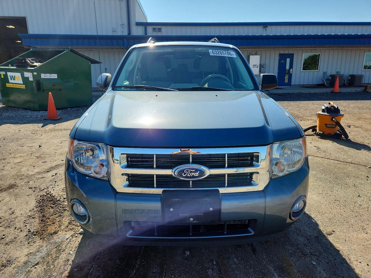 2012 Ford Escape Xlt Blue vin: 1FMCU9DG2CKB63489