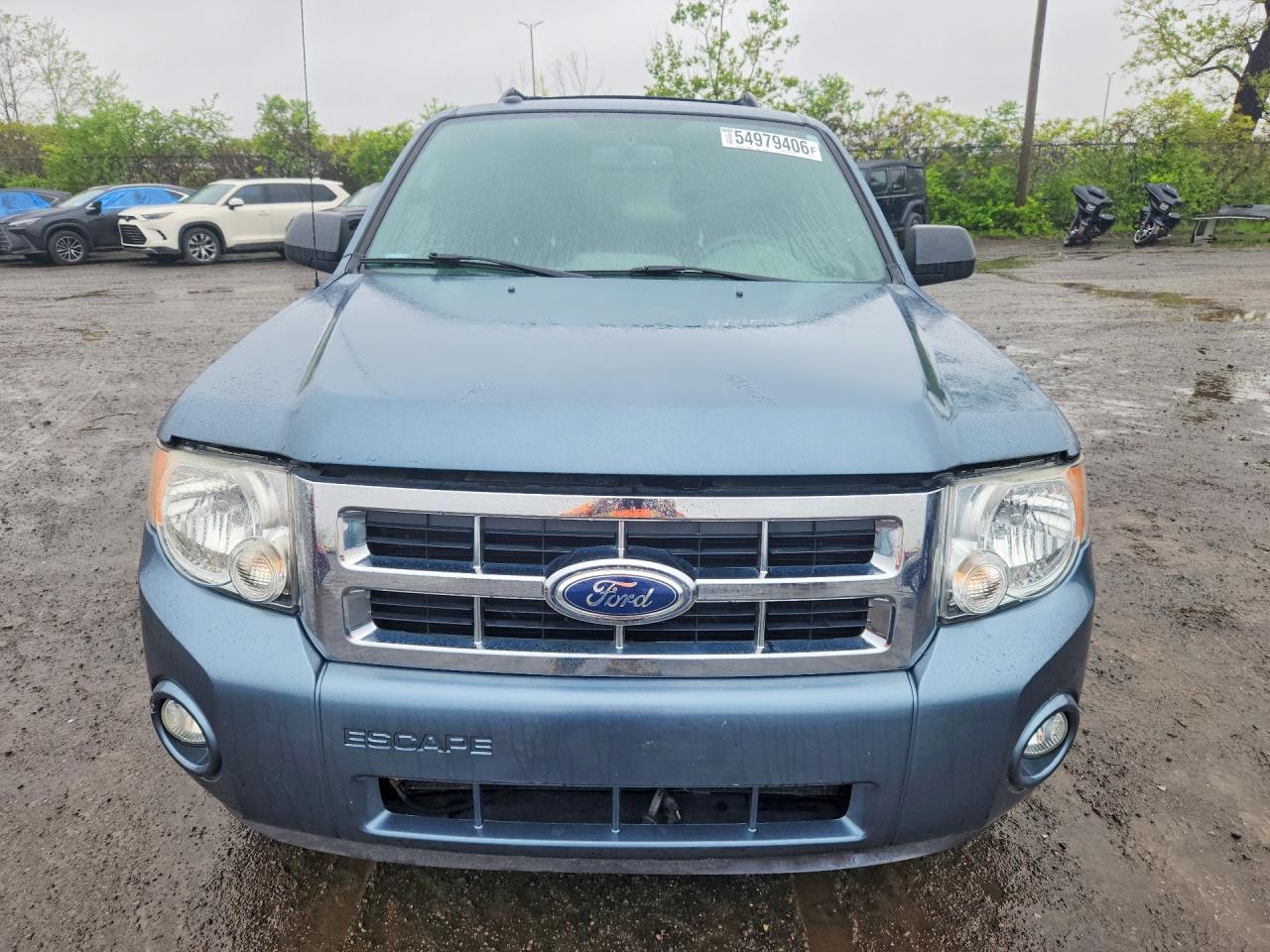 2012 Ford Escape Xlt Blue vin: 1FMCU9DG2CKB72757