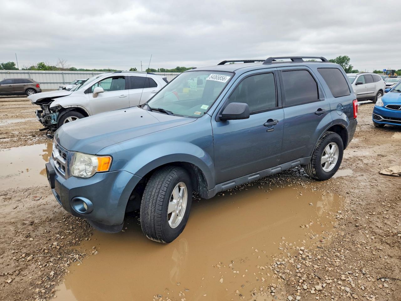 2012 Ford Escape Xlt Blue vin: 1FMCU9DG2CKB78400