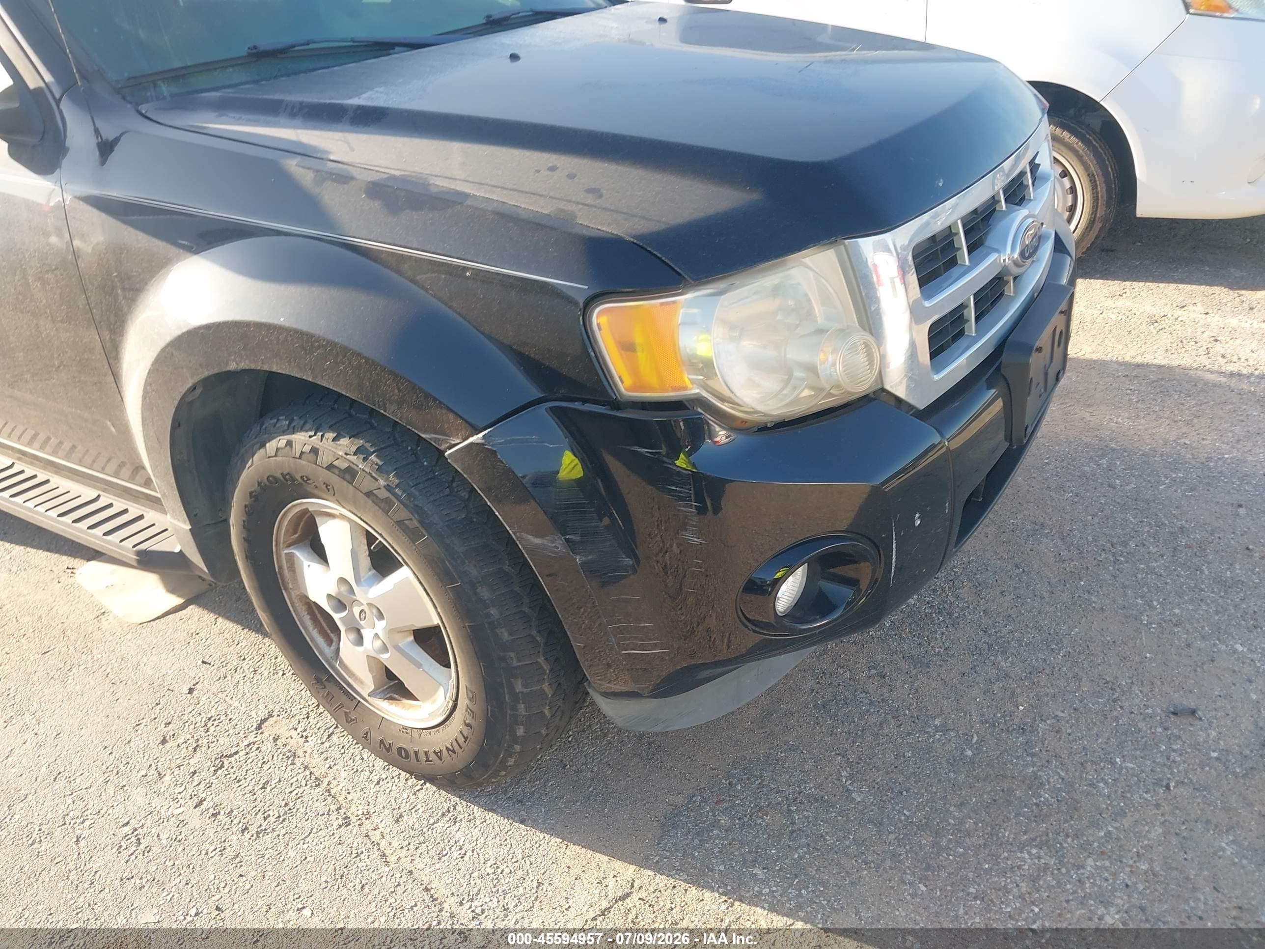 2012 Ford Escape Xlt Black vin: 1FMCU9DG2CKC52835