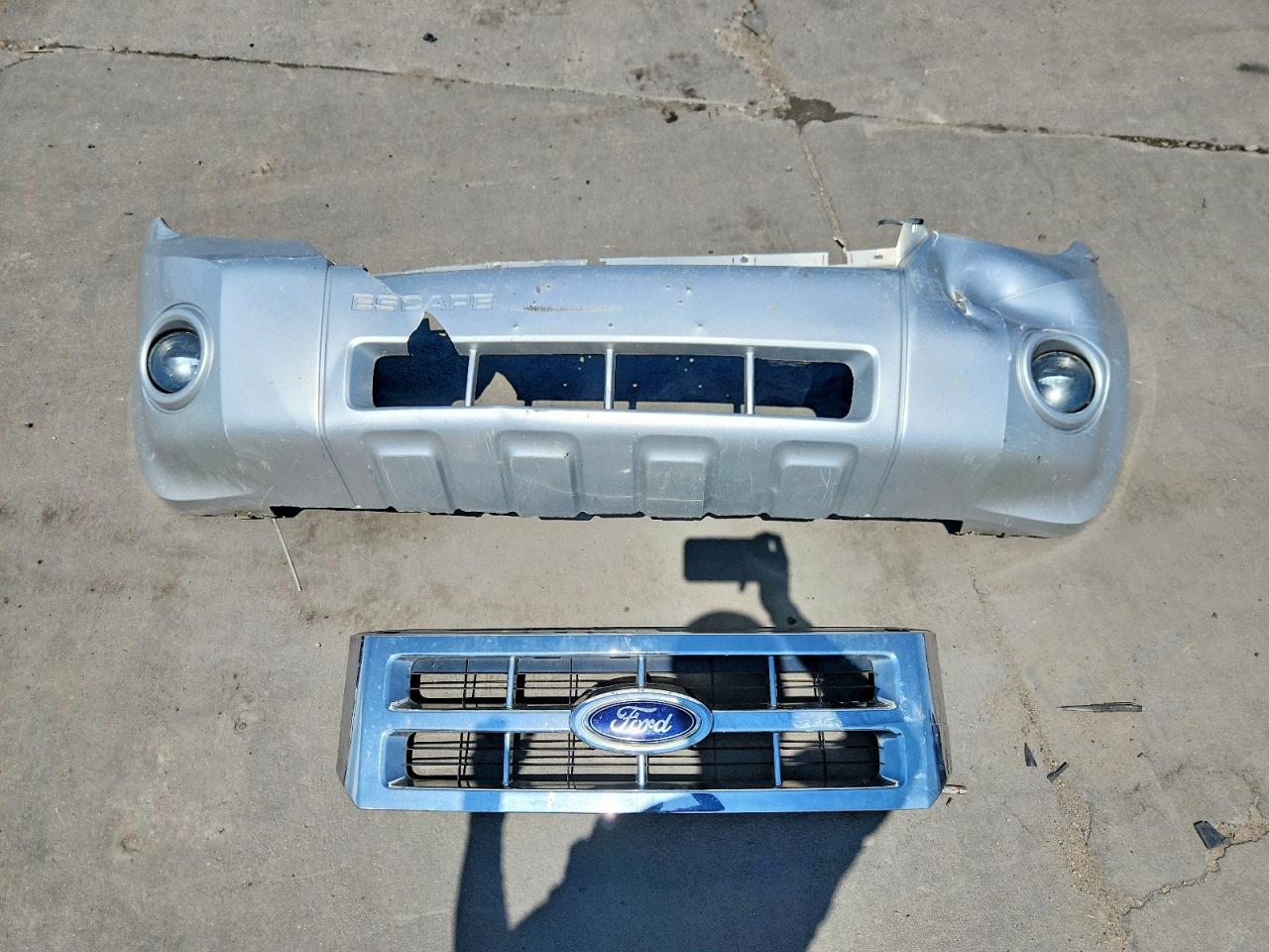 2012 Ford Escape Xlt Silver vin: 1FMCU9DG2CKC74687