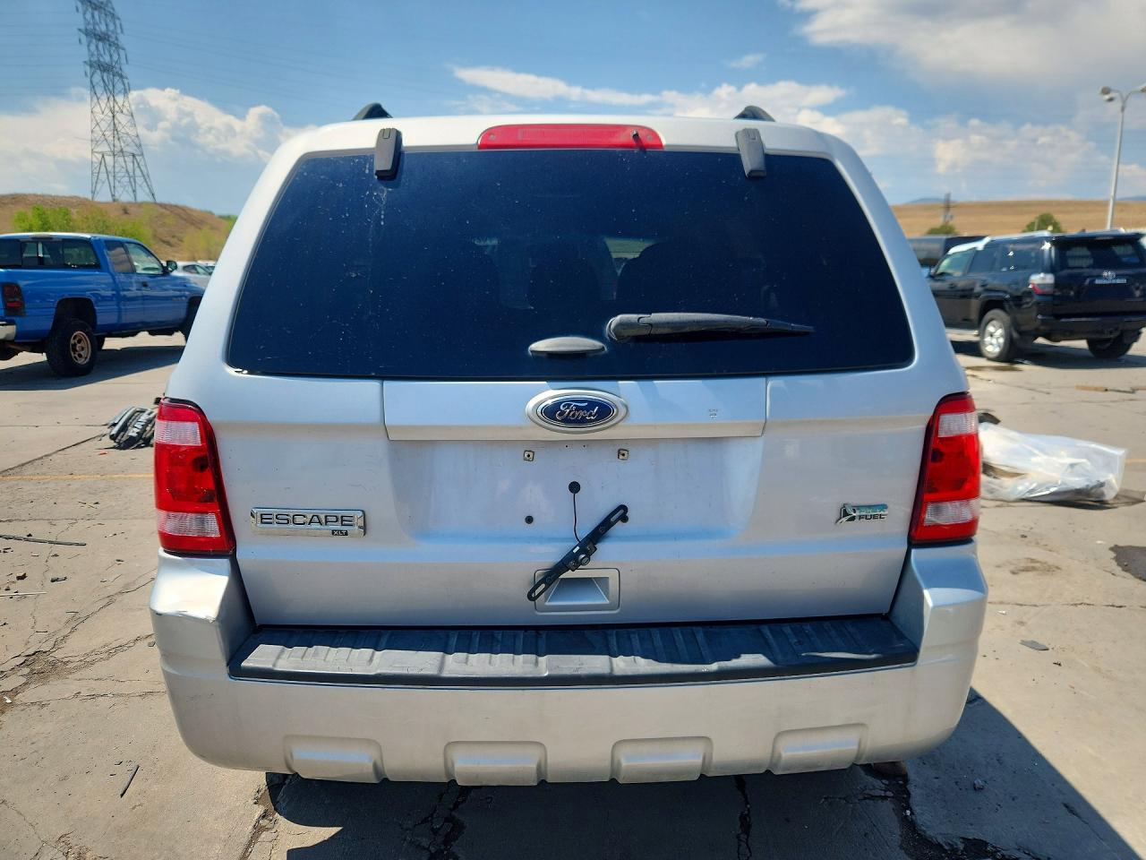 2012 Ford Escape Xlt Silver vin: 1FMCU9DG2CKC74687
