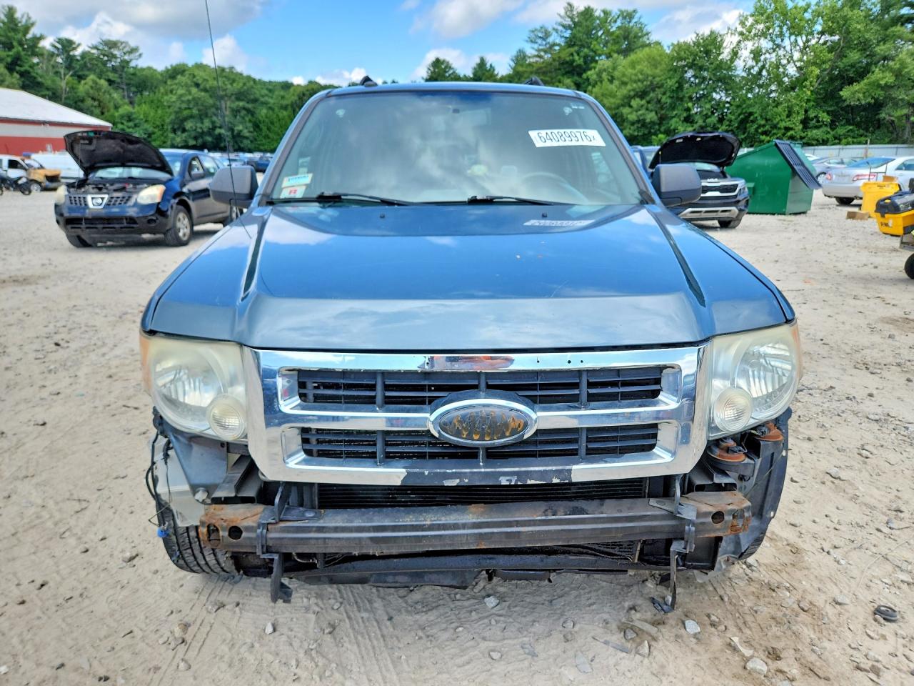 2010 Ford Escape Xlt Blue vin: 1FMCU9DG3AKC61962