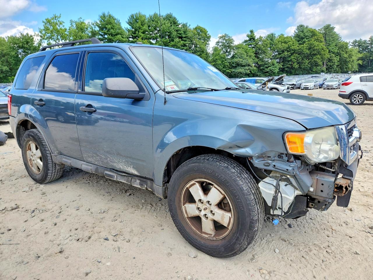 2010 Ford Escape Xlt Blue vin: 1FMCU9DG3AKC61962