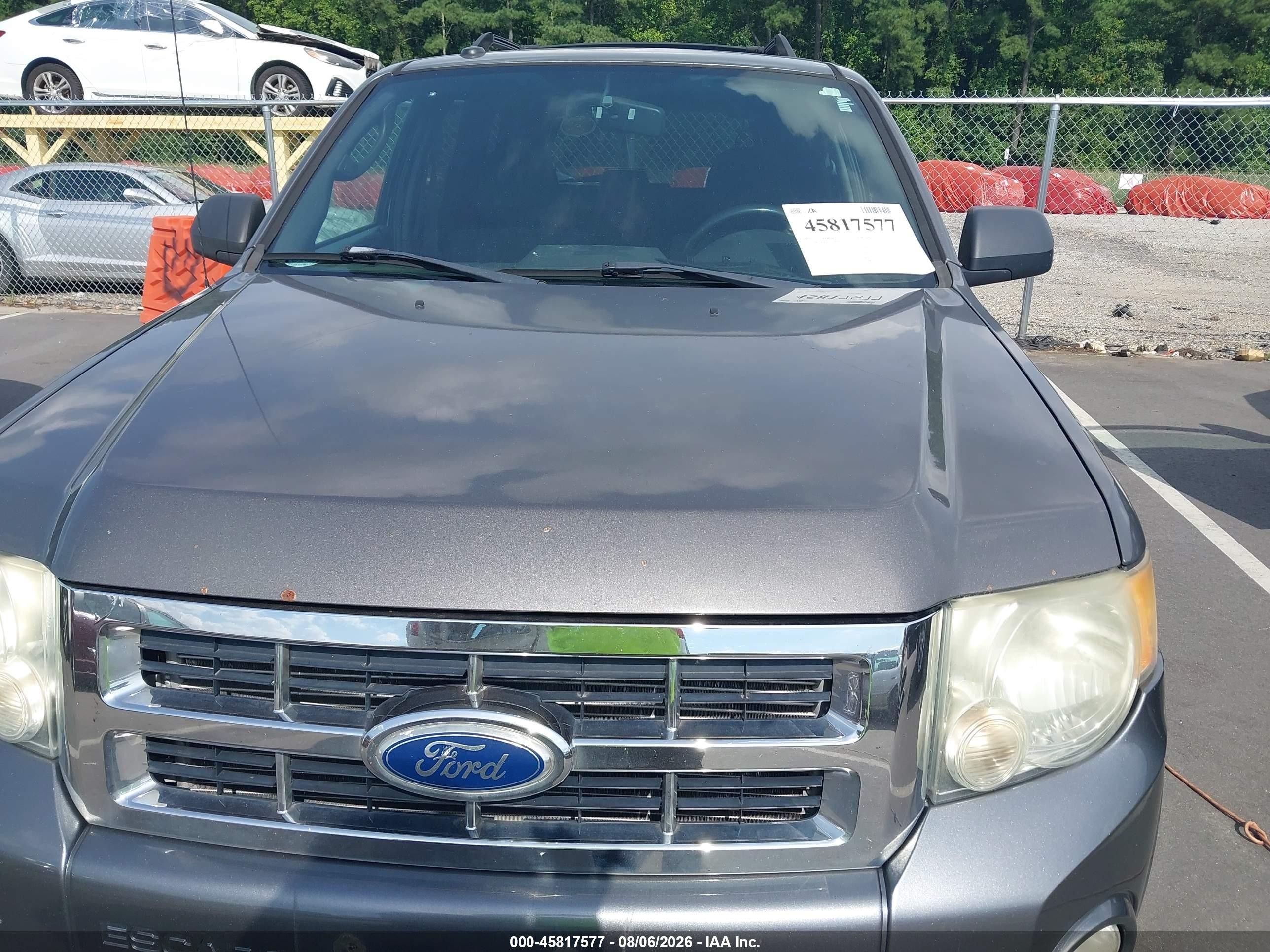 2011 Ford Escape Xlt Gray vin: 1FMCU9DG3BKA78045