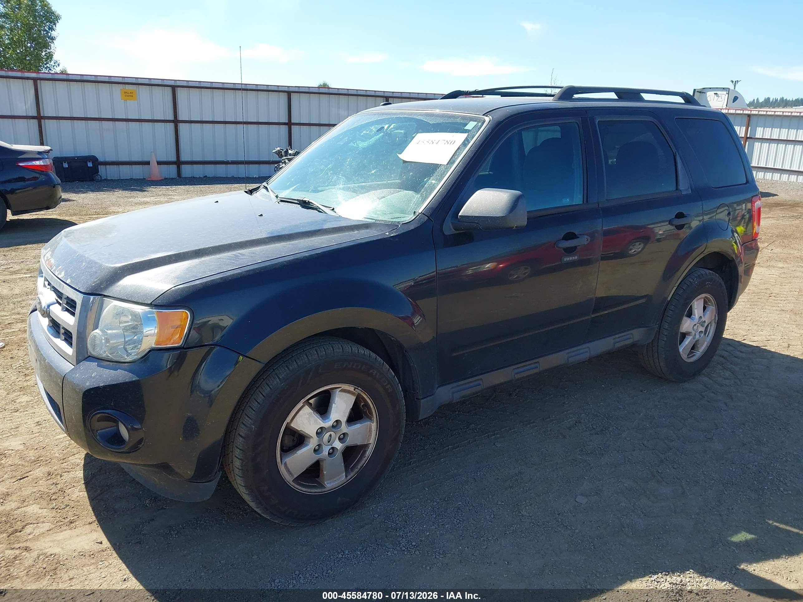 2011 Ford Escape Xlt Automatic Black vin: 1FMCU9DG3BKA94407