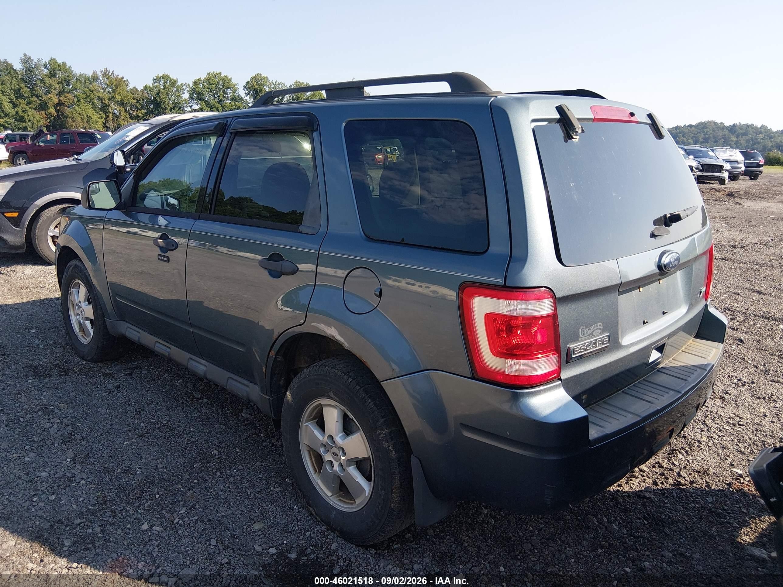 2011 Ford Escape Xlt Blue vin: 1FMCU9DG3BKC49702