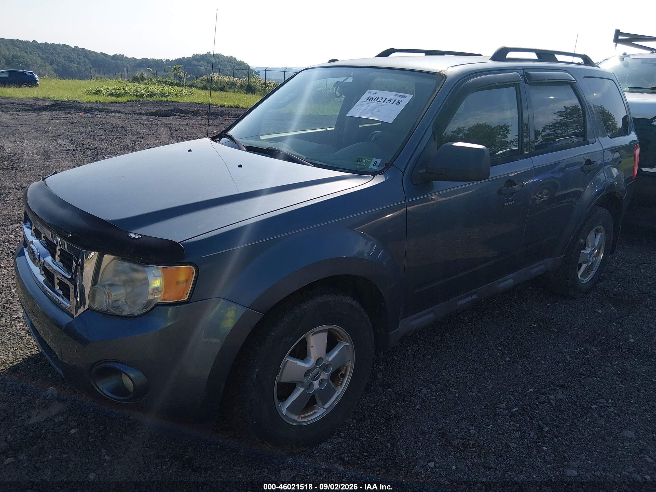 2011 Ford Escape Xlt Blue vin: 1FMCU9DG3BKC49702